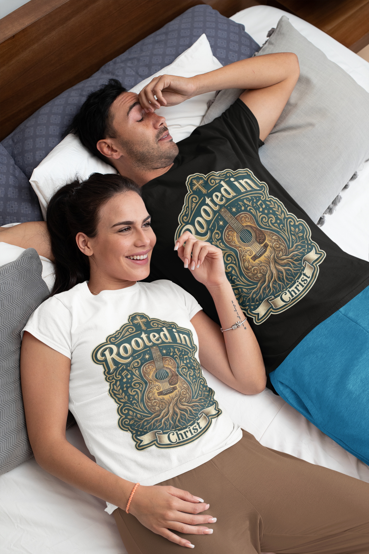 Rooted in Christ - Unisex Supima T-Shirt