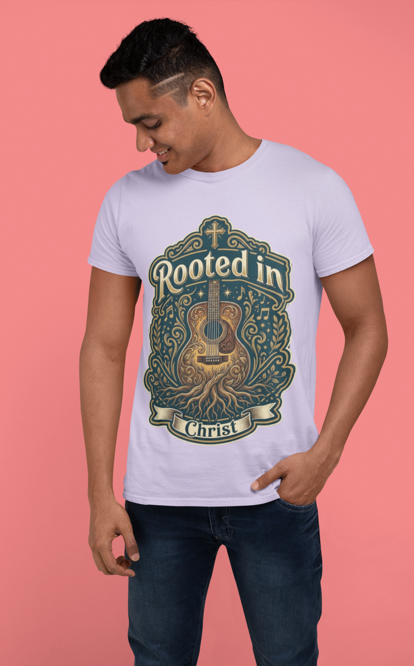 Rooted in Christ - Unisex Supima T-Shirt