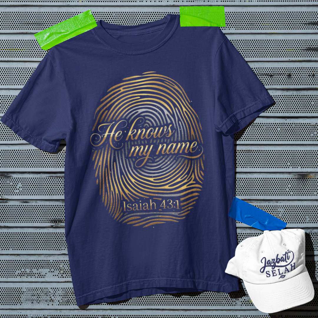 He Knows My Name - Unisex Oversized Classic T-Shirt