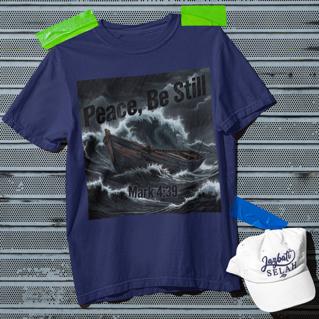 Peace Be Still - D3 - Unisex Oversized Classic T-Shirt