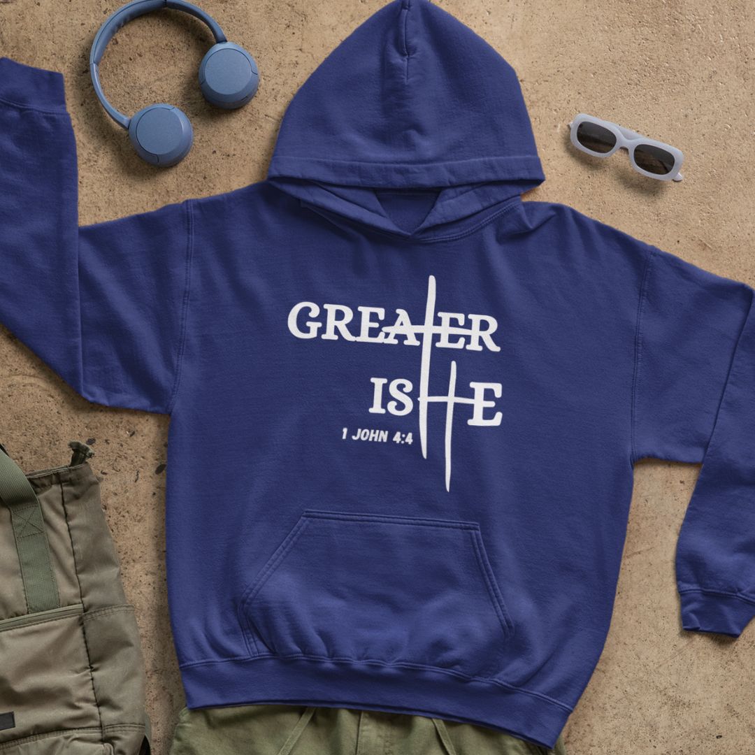 Greater is He - Unisex Hoodie