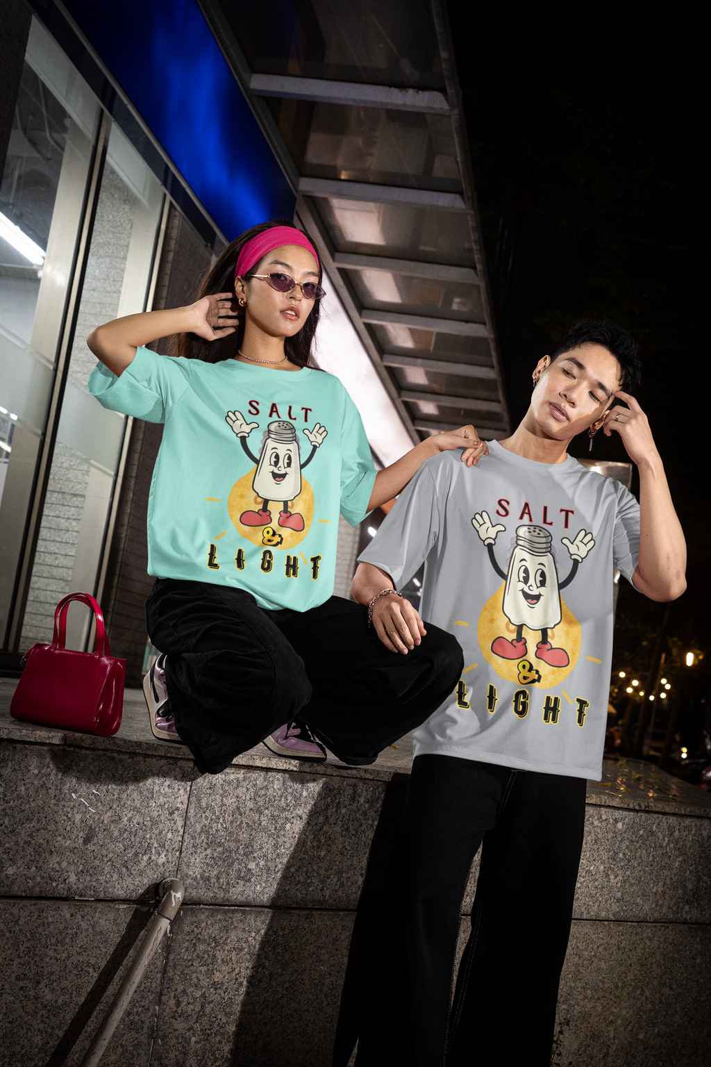 Salt & Light - Unisex Oversized Classic T-Shirt
