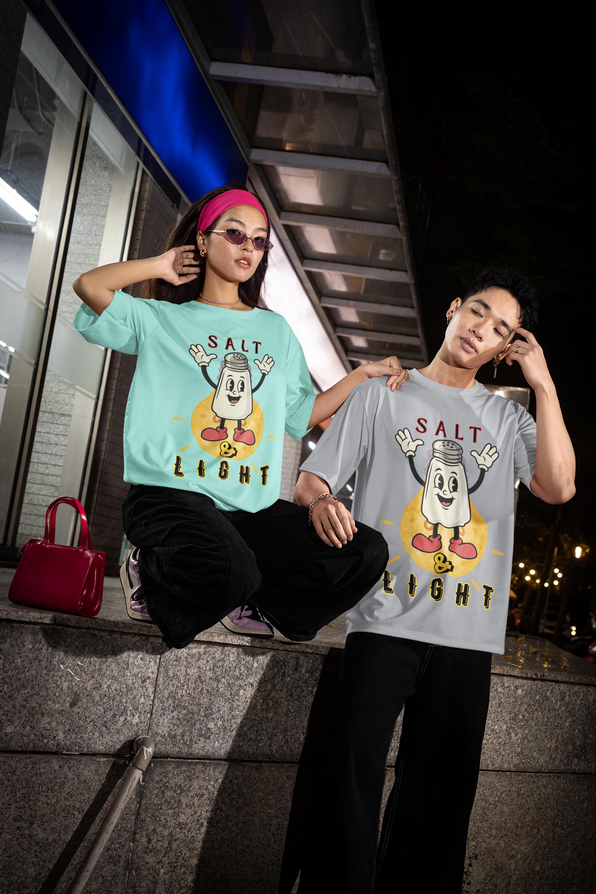 Salt & Light - Unisex Oversized Classic T-Shirt
