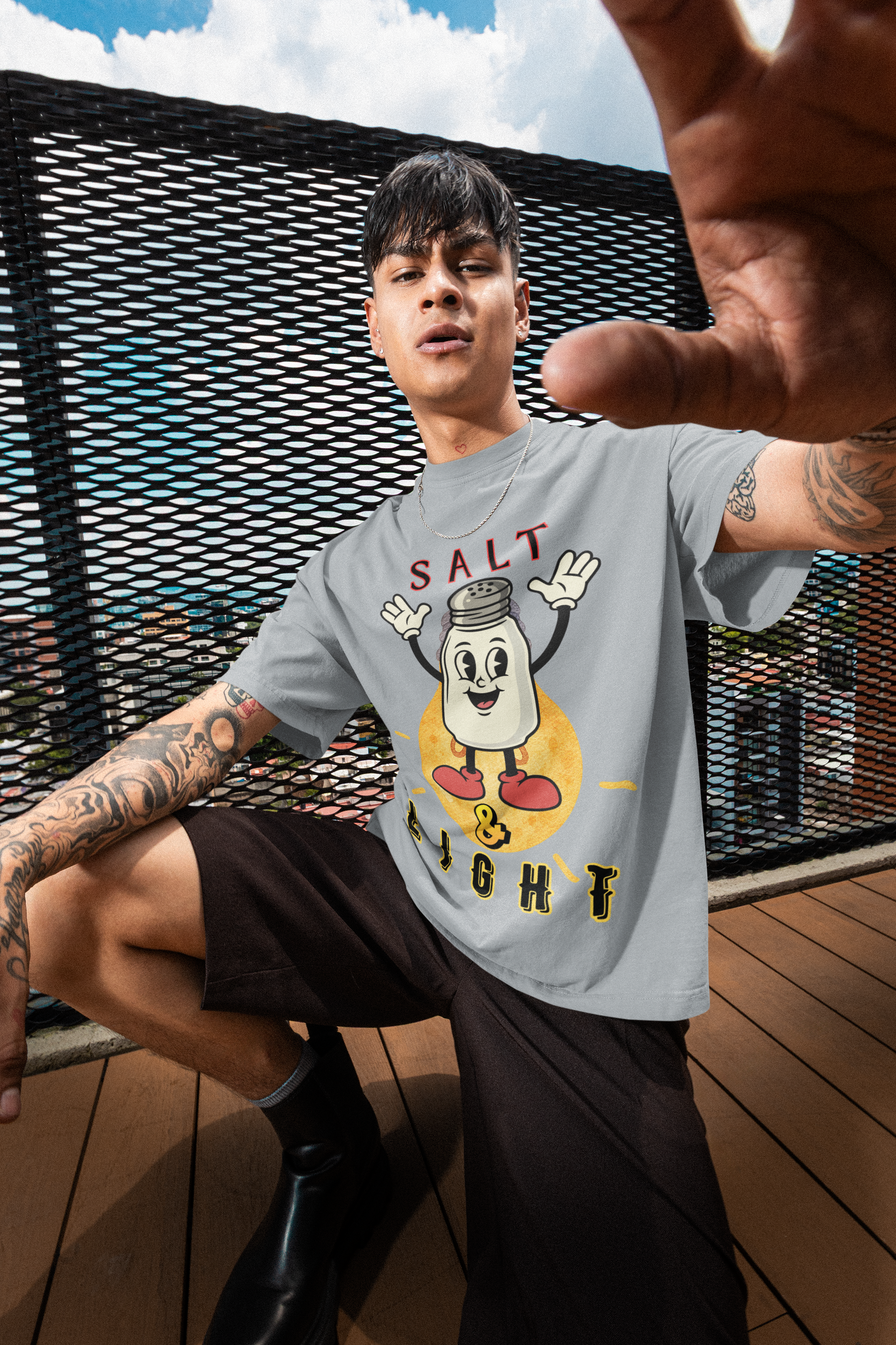 Salt & Light - Unisex Oversized Classic T-Shirt