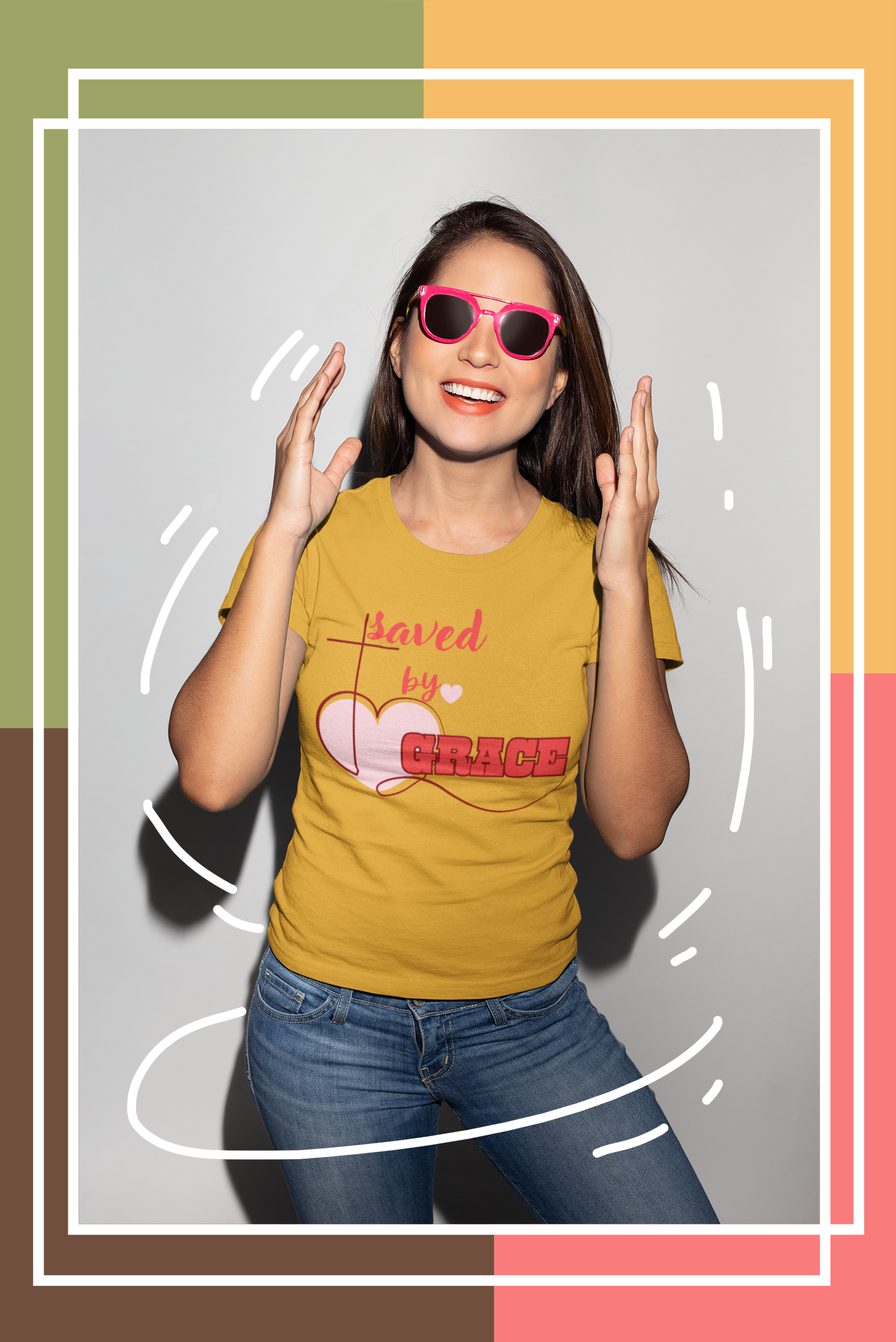 Saved by Grace - Women's Classic T-Shirt
