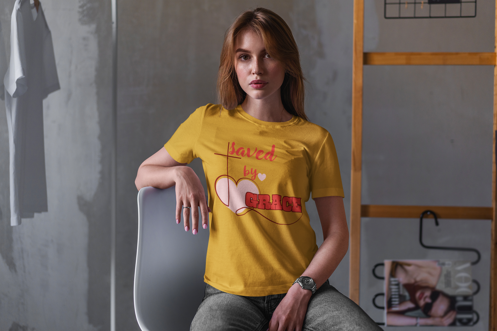 Saved by Grace - Women's Classic T-Shirt