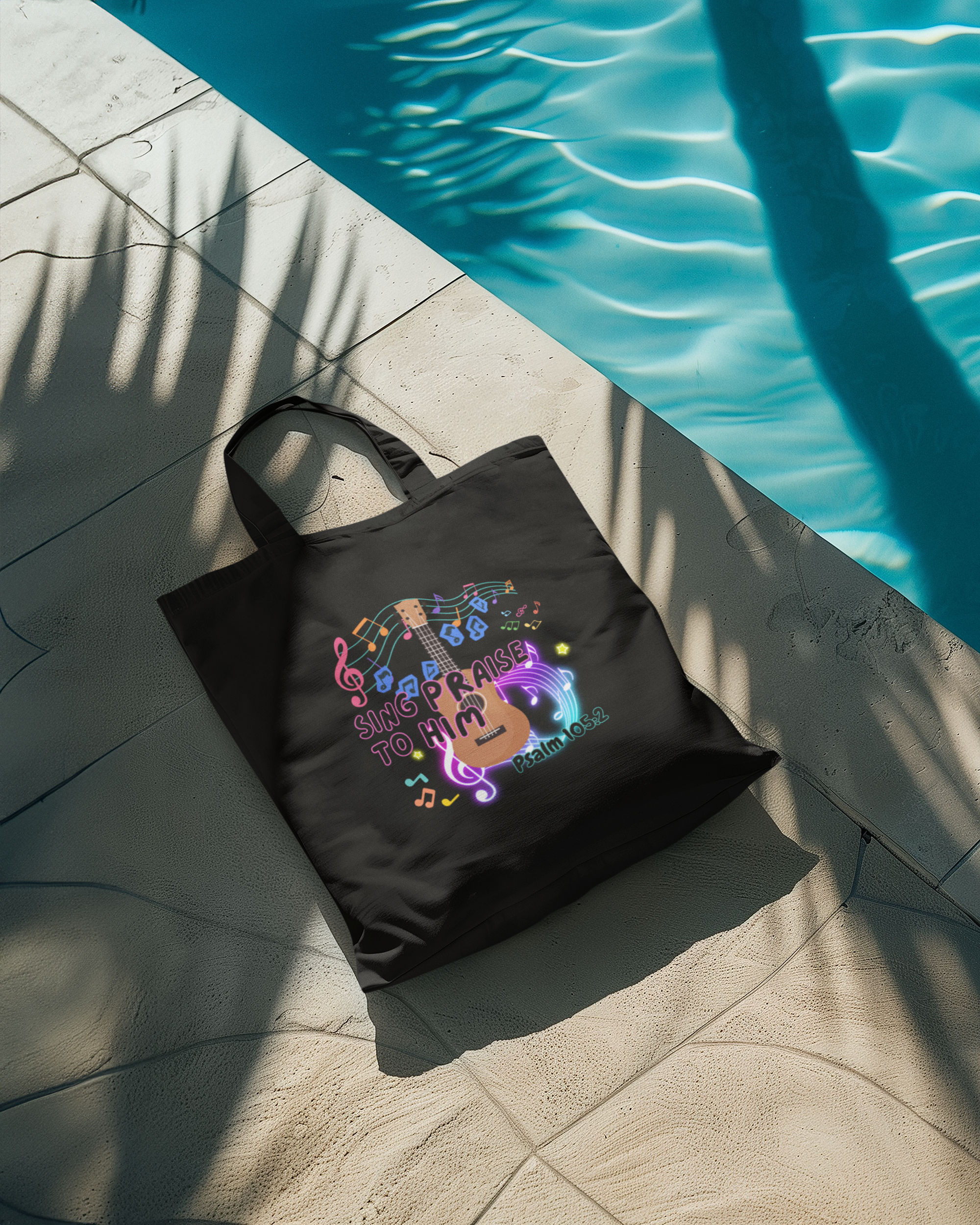 Sing Praise to Him - Essential Signature Tote Bag (with Zipper)