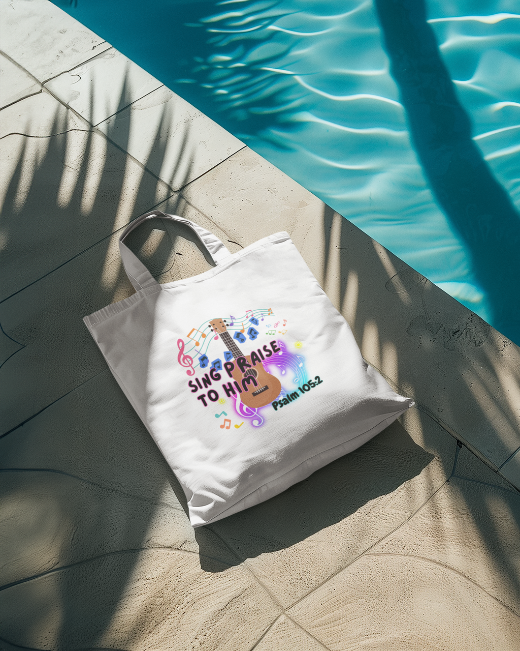 Sing Praise to Him - Essential Signature Tote Bag (with Zipper)