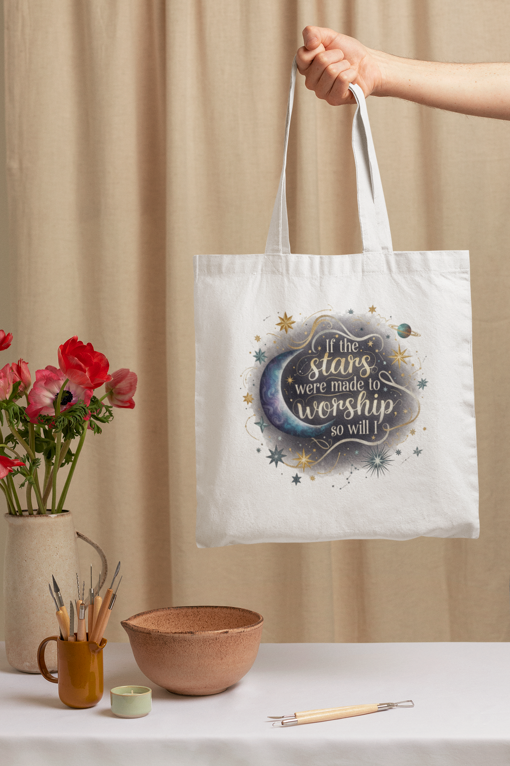 So Will I - Essential Signature Tote Bag (with Zipper)