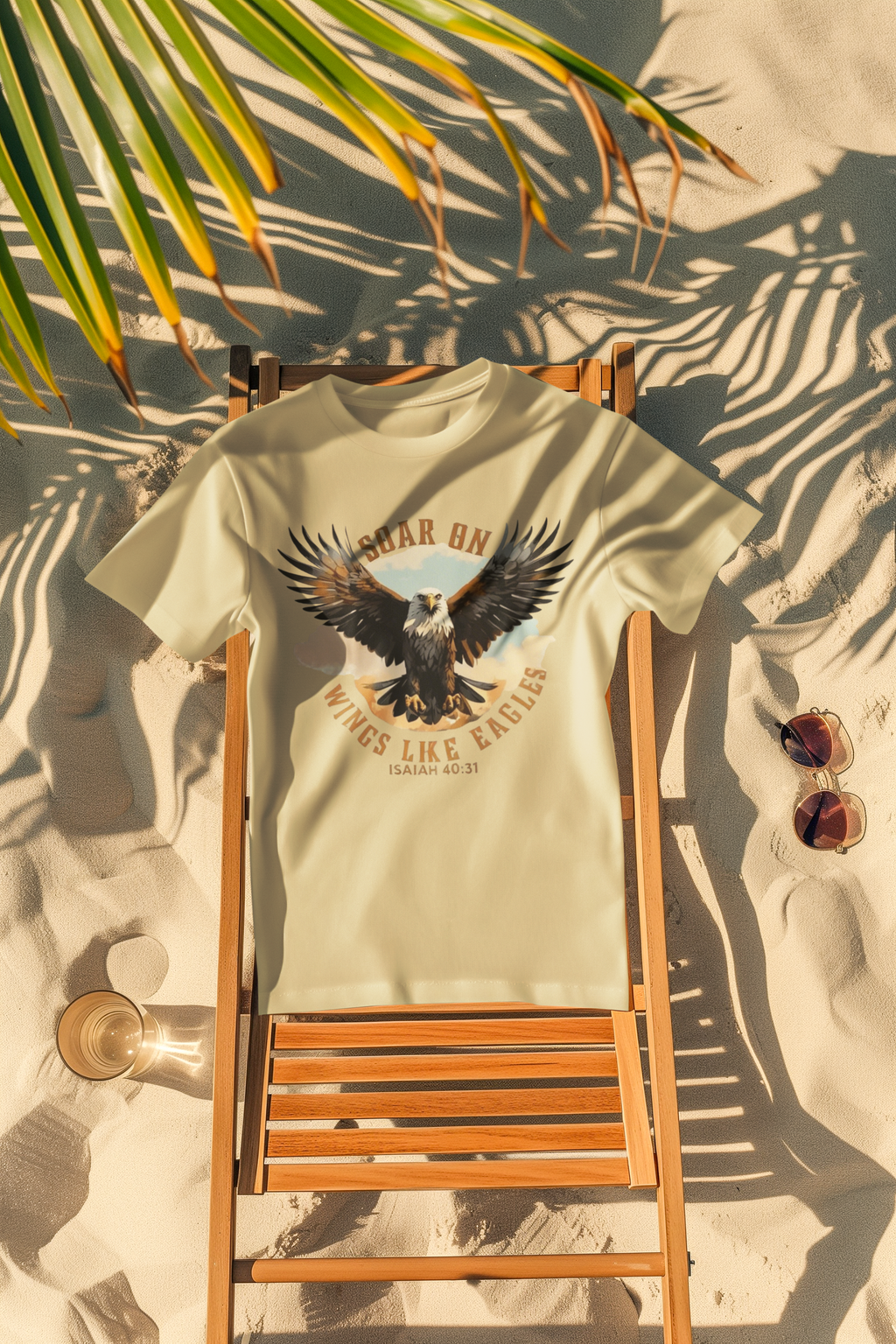 Soar On Wings Like Eagles - Unisex Supima T-Shirt