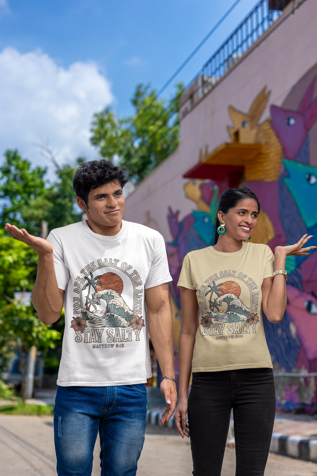 Stay Salty - Unisex Supima T-Shirt