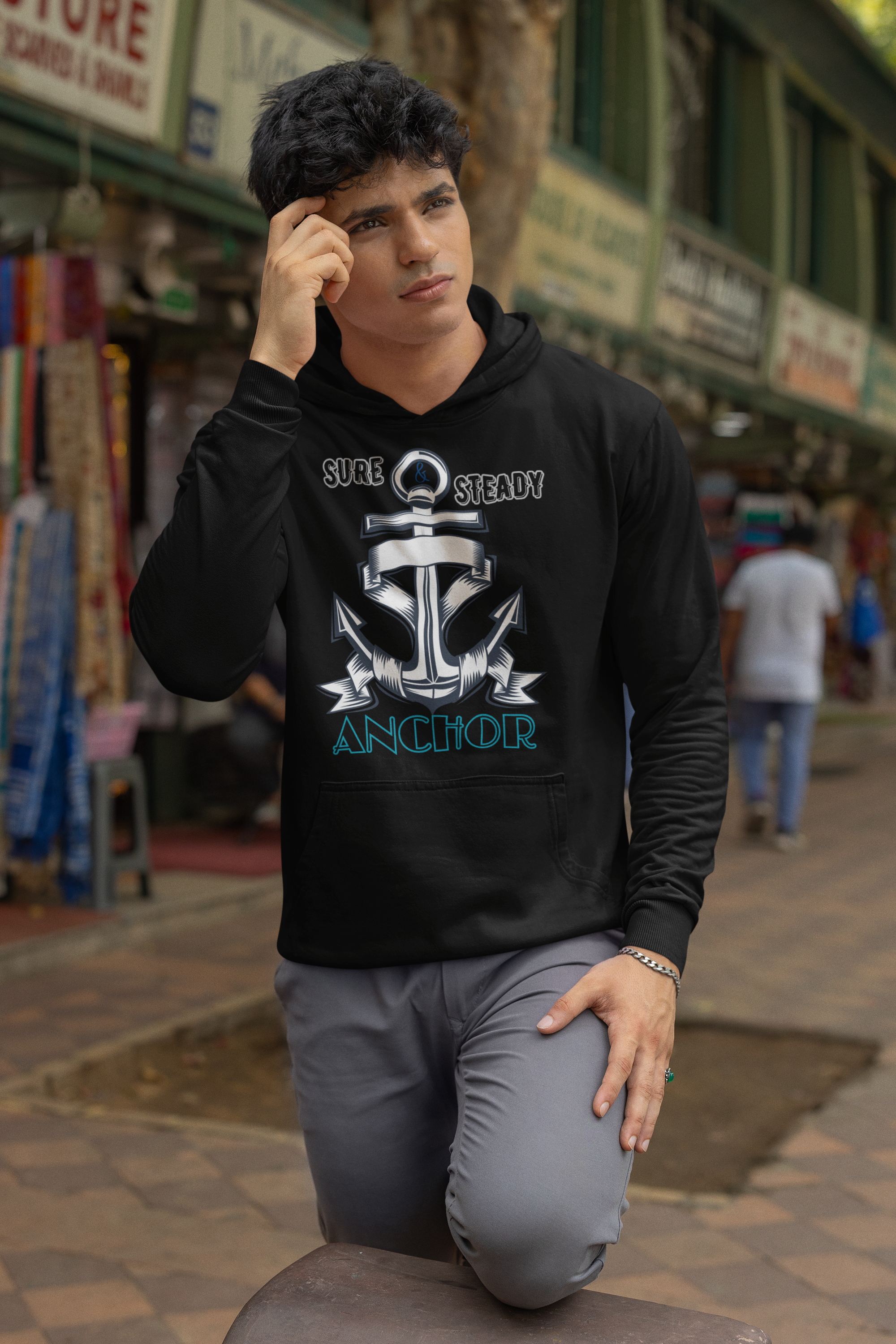 Sure & Steady Anchor - Unisex Hoodie