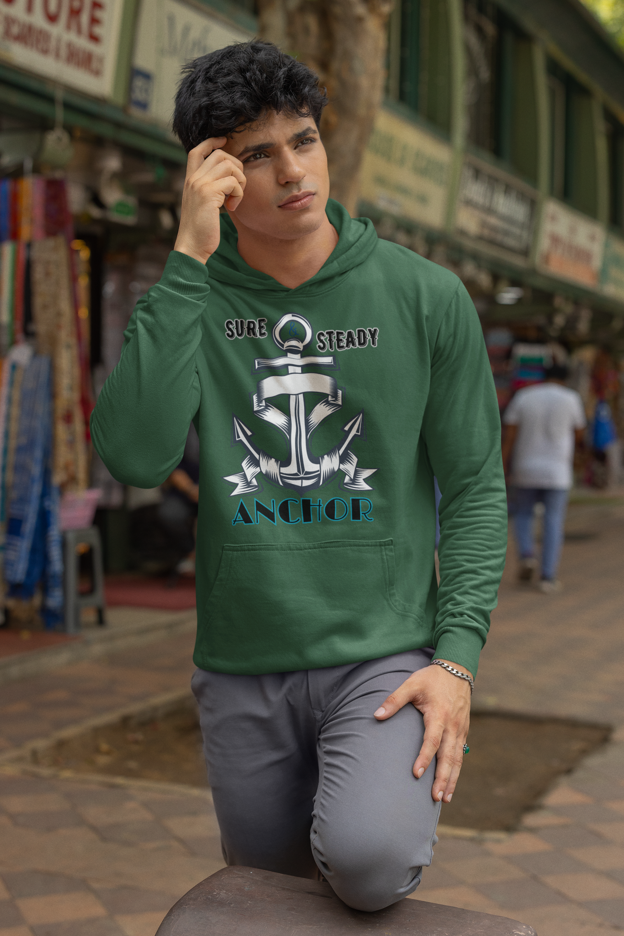 Sure & Steady Anchor - Unisex Hoodie
