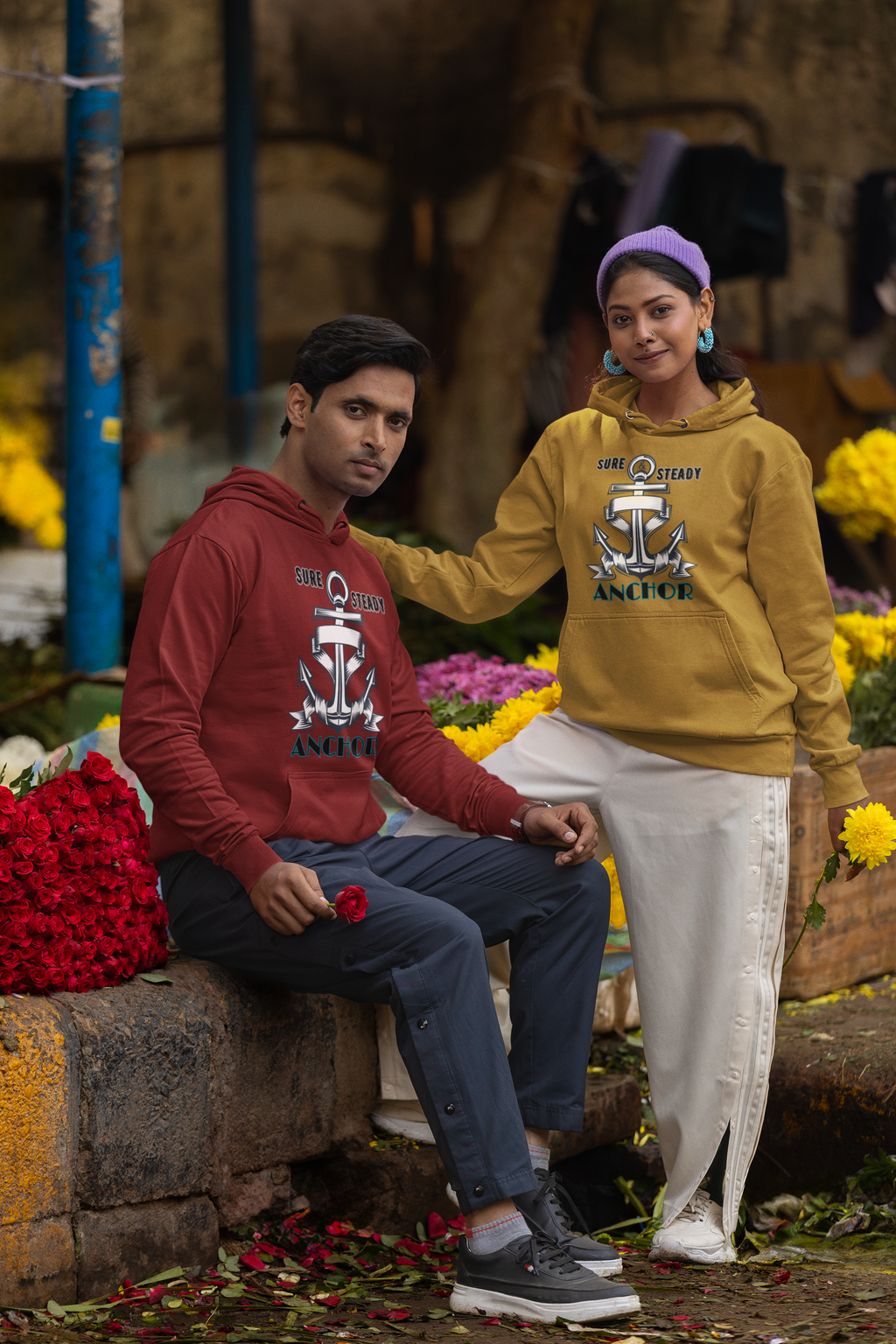 Sure & Steady Anchor - Unisex Hoodie