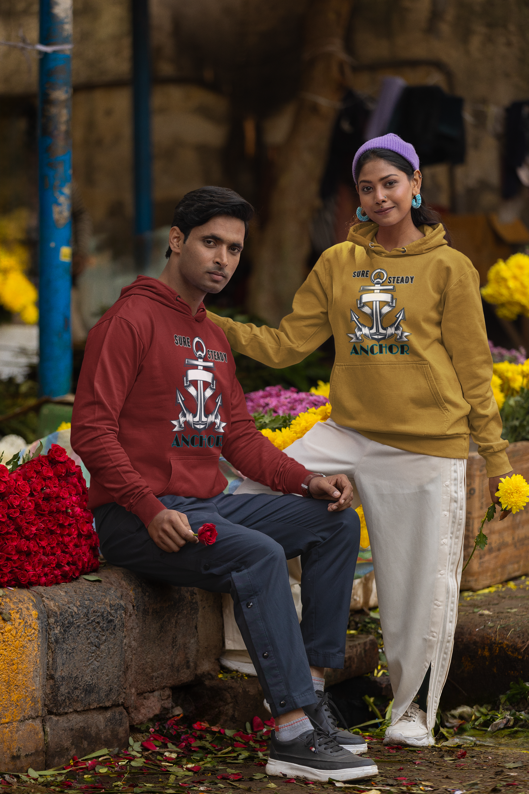 Sure & Steady Anchor - Unisex Hoodie