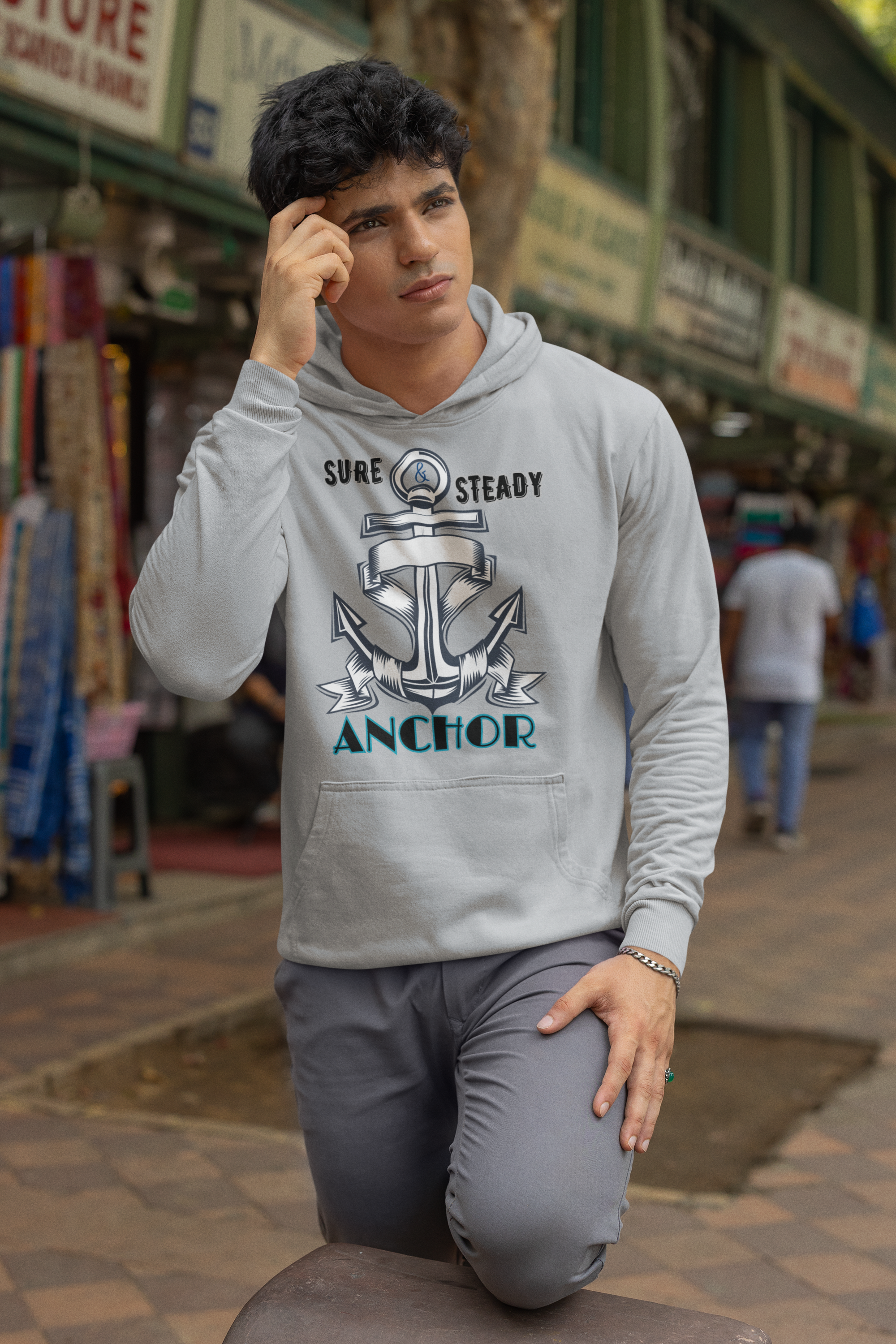 Sure & Steady Anchor - Unisex Hoodie
