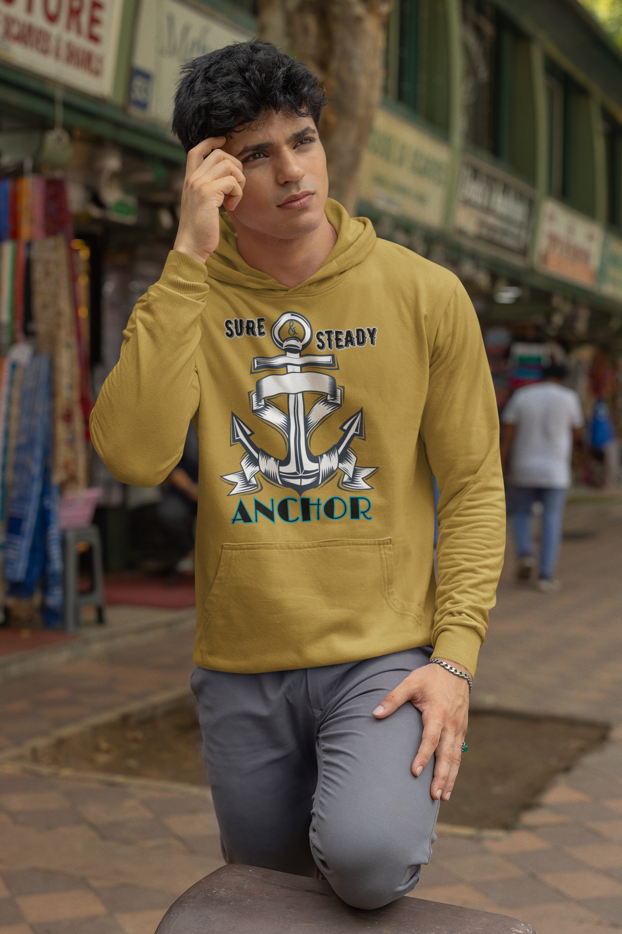 Sure & Steady Anchor - Unisex Hoodie