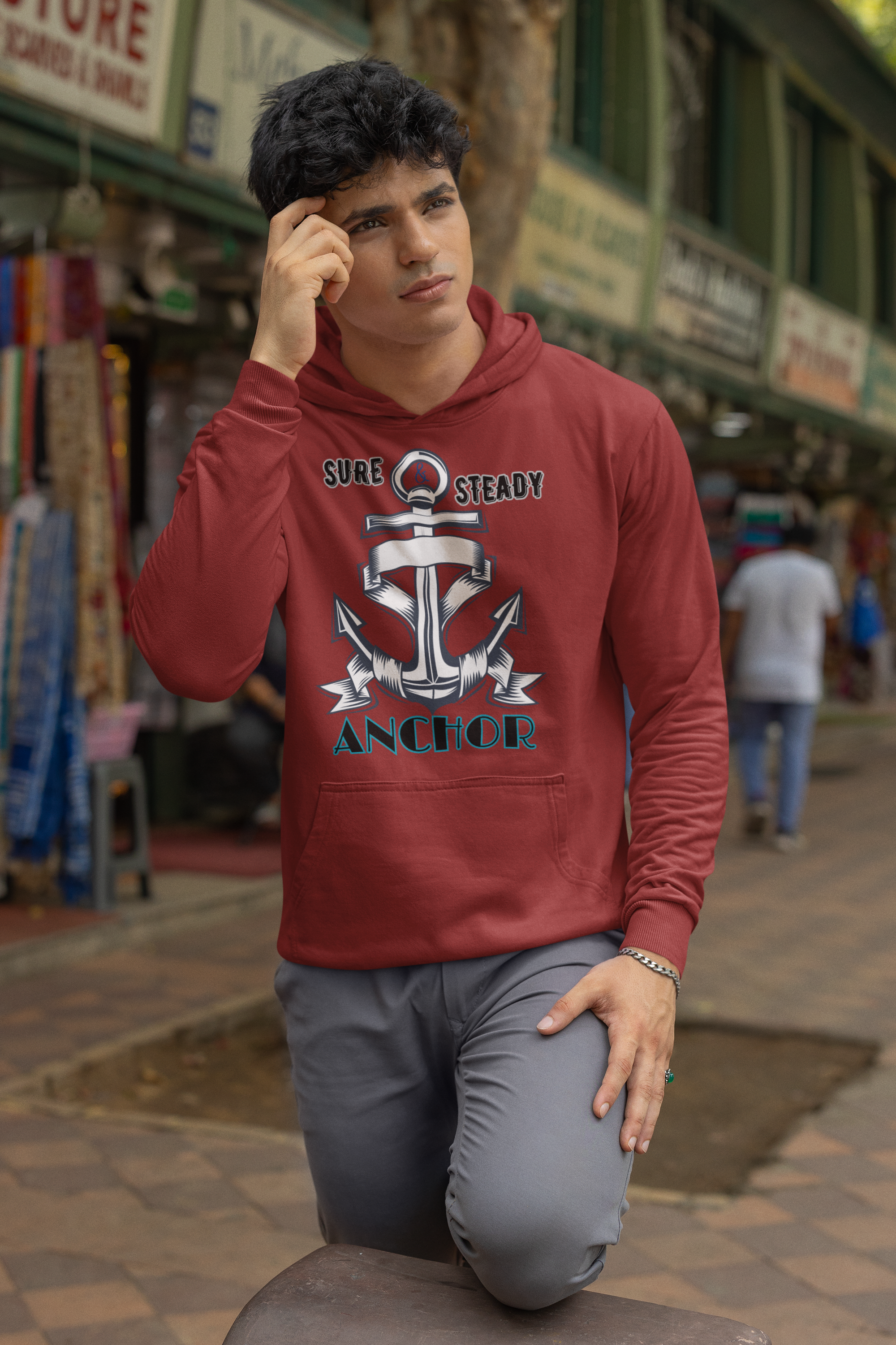 Sure & Steady Anchor - Unisex Hoodie