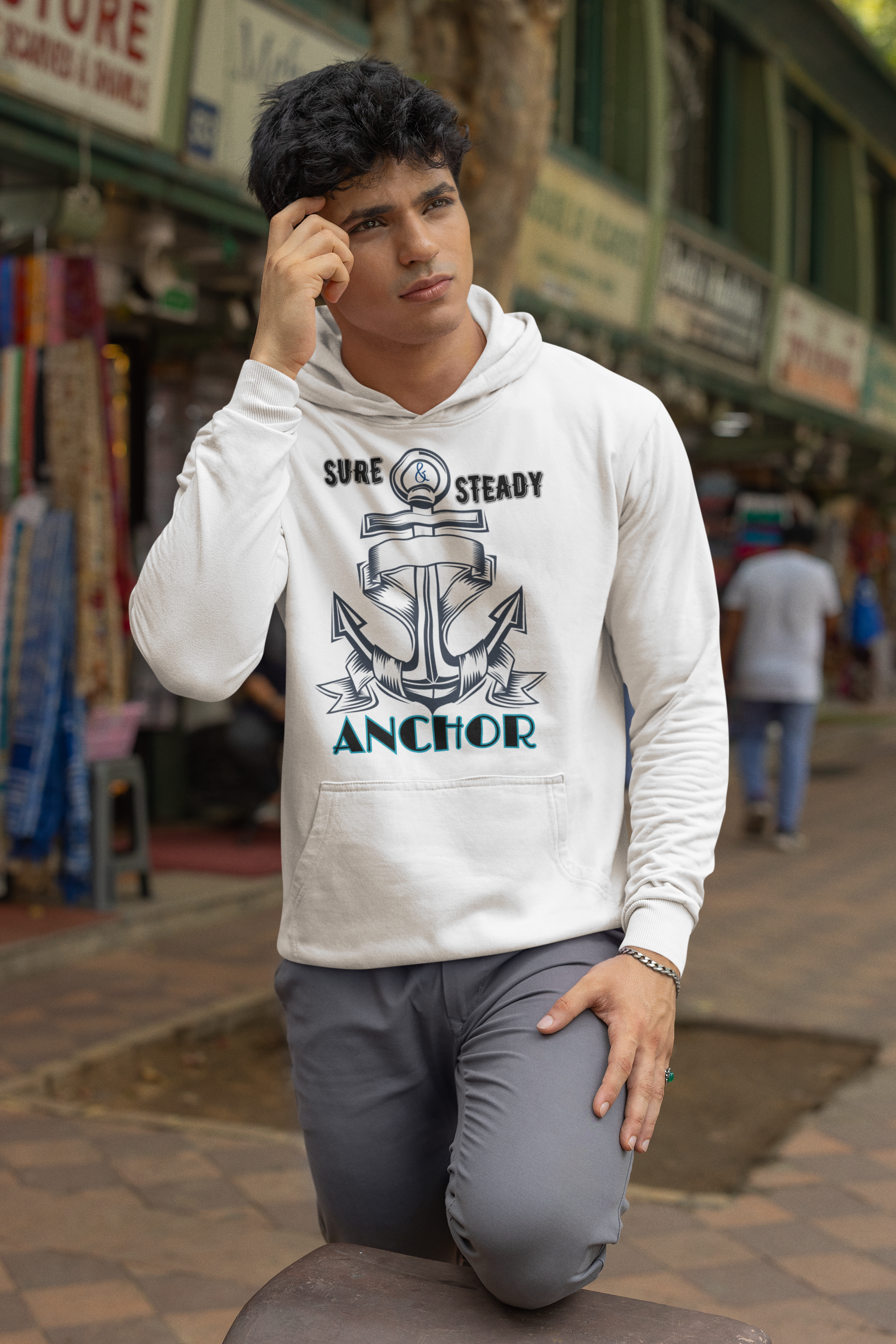 Sure & Steady Anchor - Unisex Hoodie