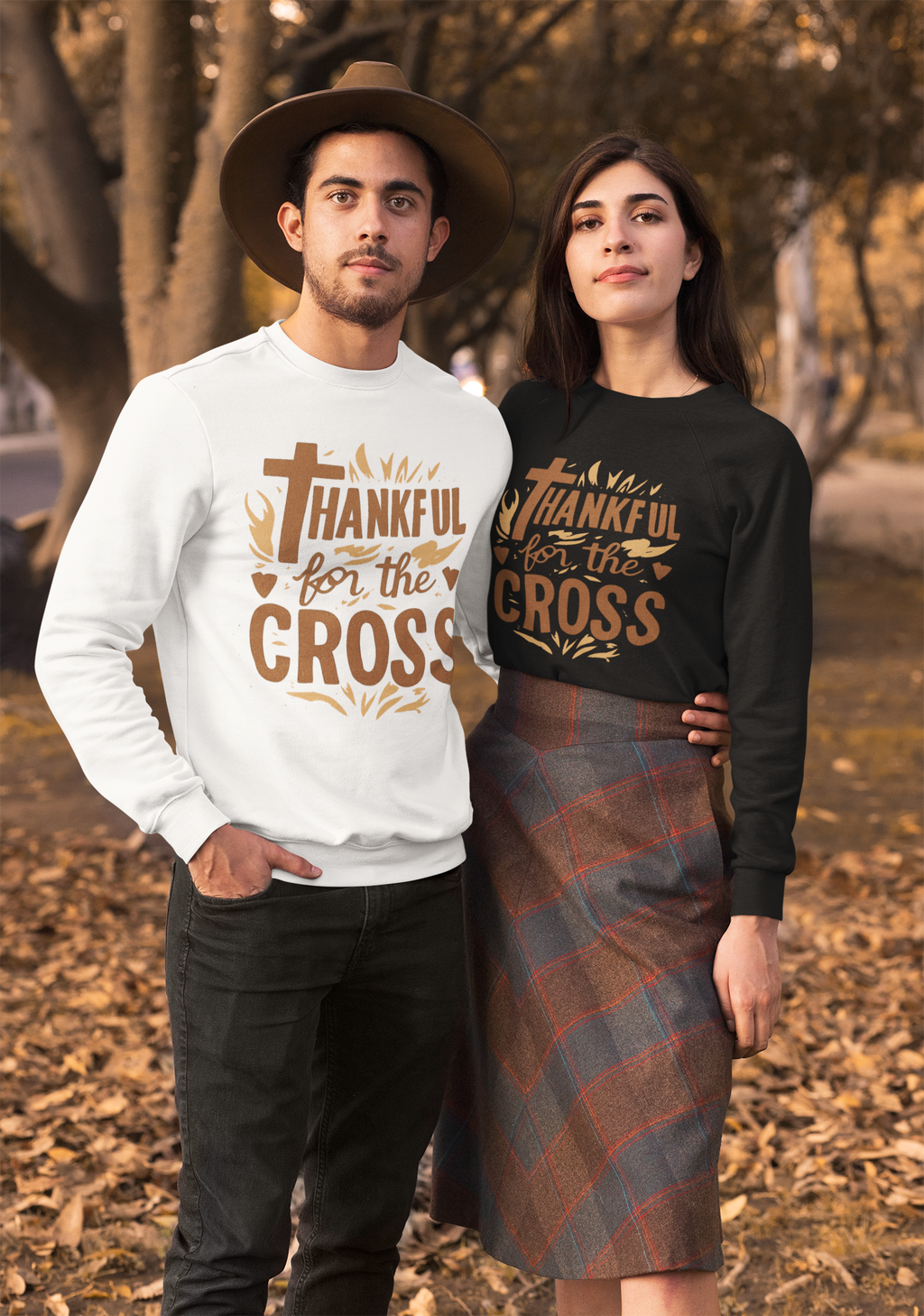 Thankful For the Cross - Unisex Sweatshirt