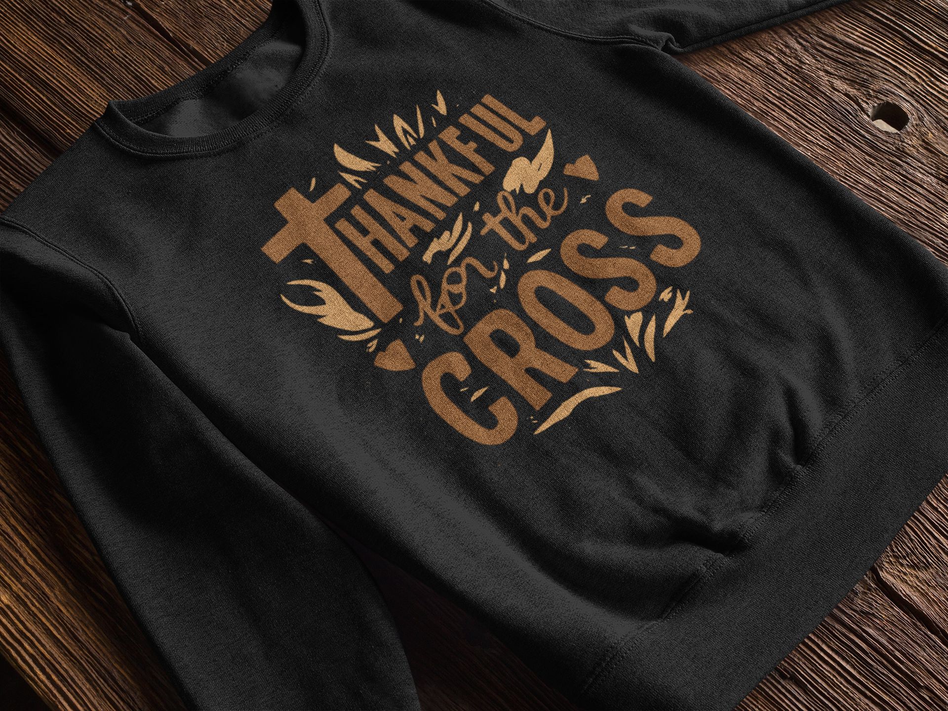 Thankful For the Cross - Unisex Sweatshirt