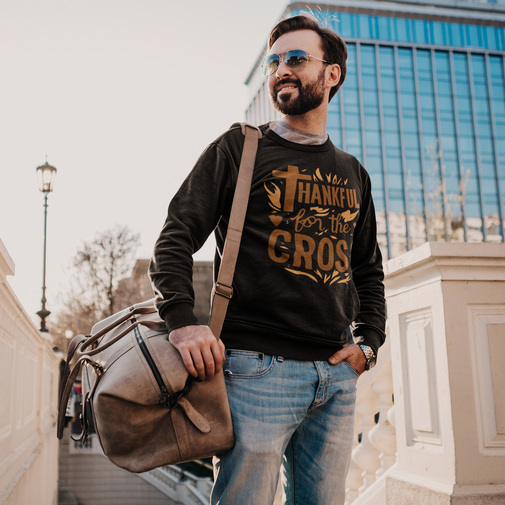 Thankful For the Cross - Unisex Sweatshirt
