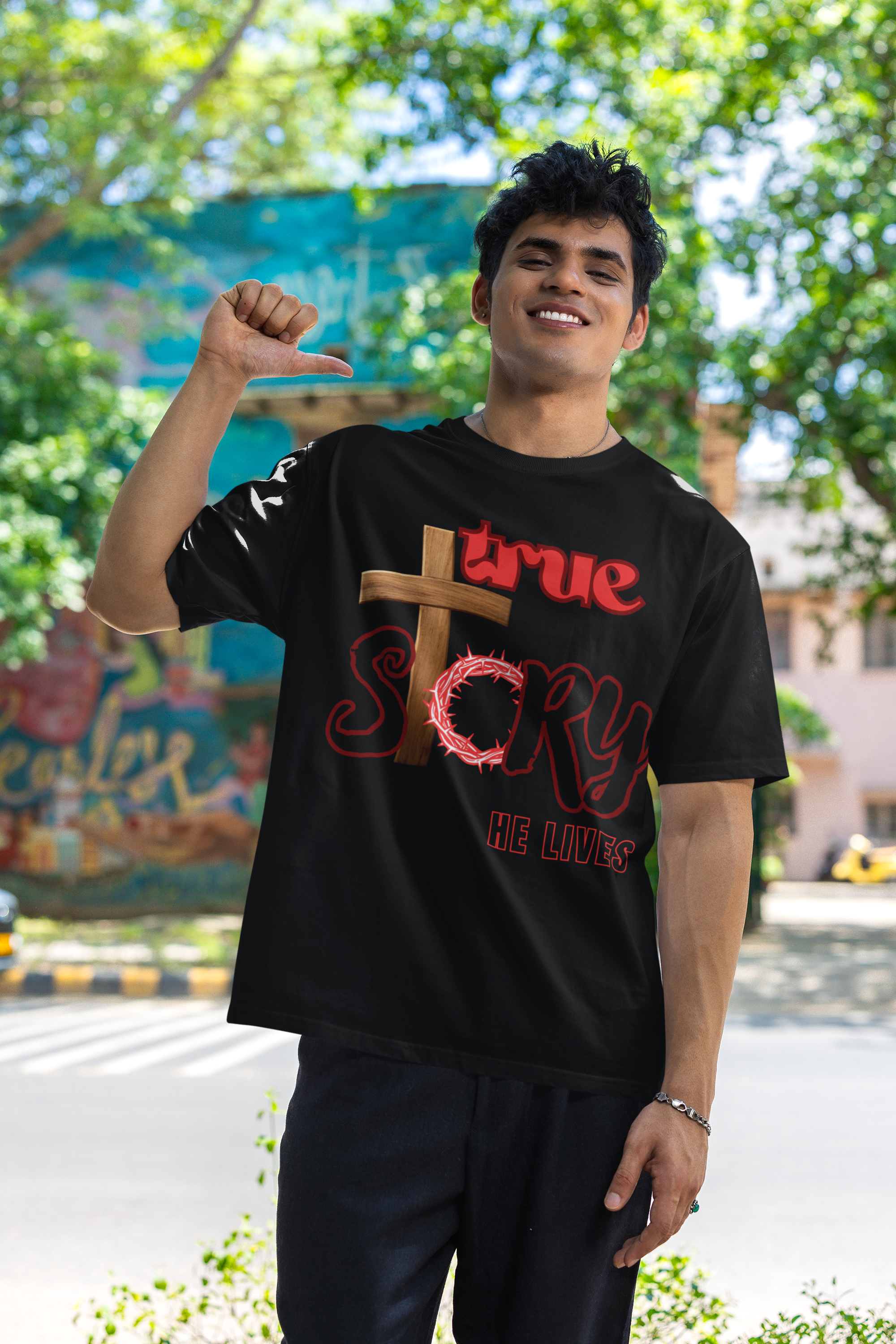 True Story - Unisex Oversized Classic T-Shirt
