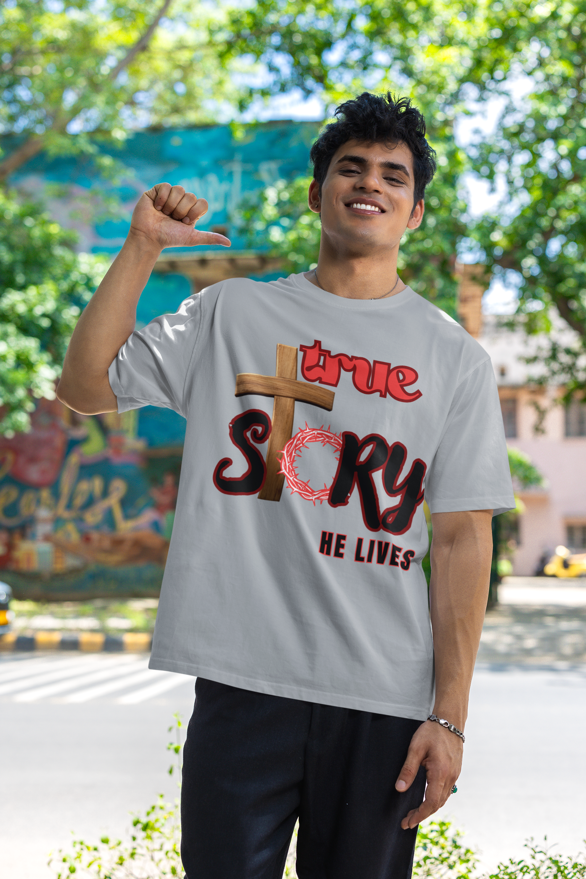 True Story - Unisex Oversized Classic T-Shirt