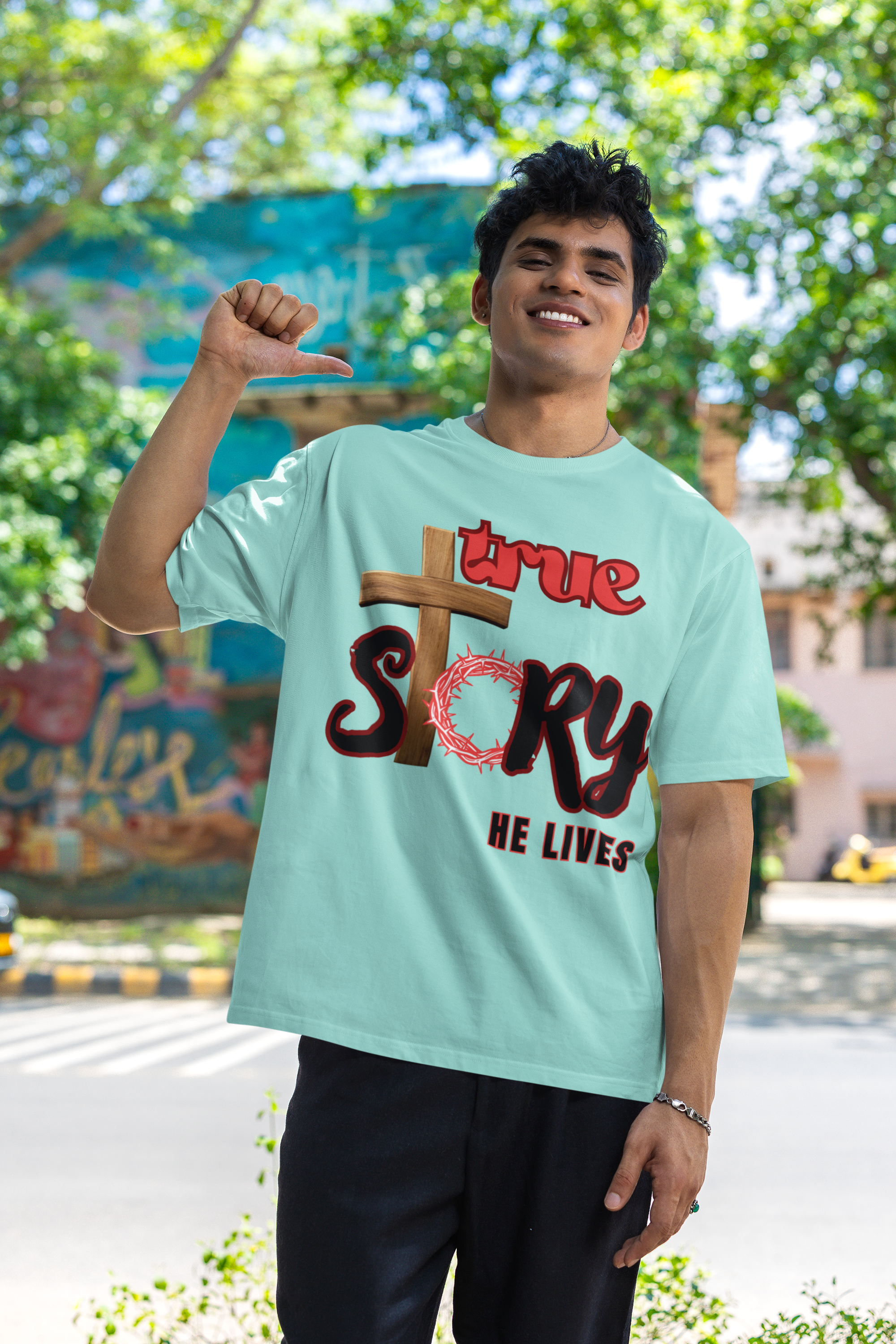 True Story - Unisex Oversized Classic T-Shirt