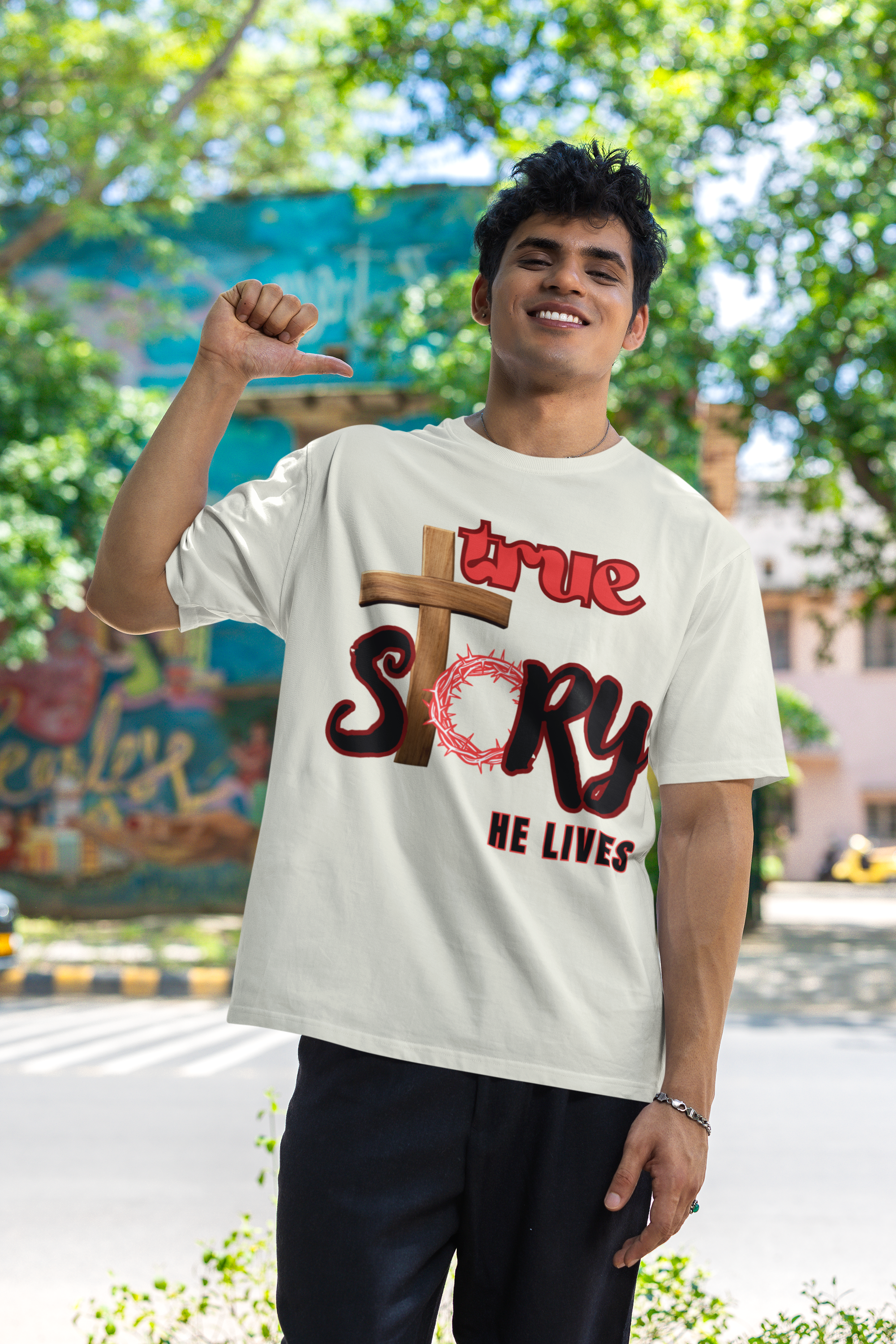 True Story - Unisex Oversized Classic T-Shirt