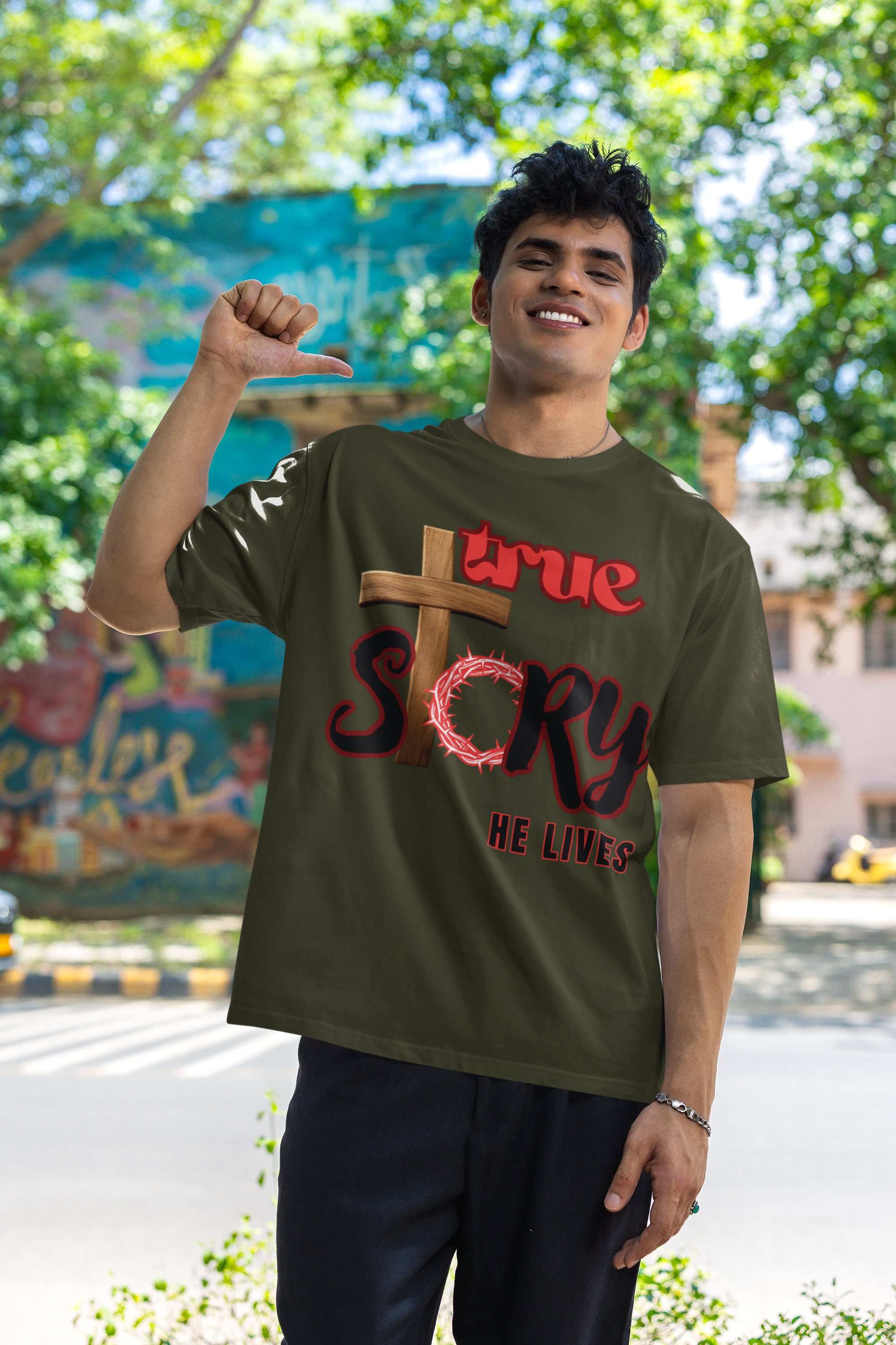 True Story - Unisex Oversized Classic T-Shirt