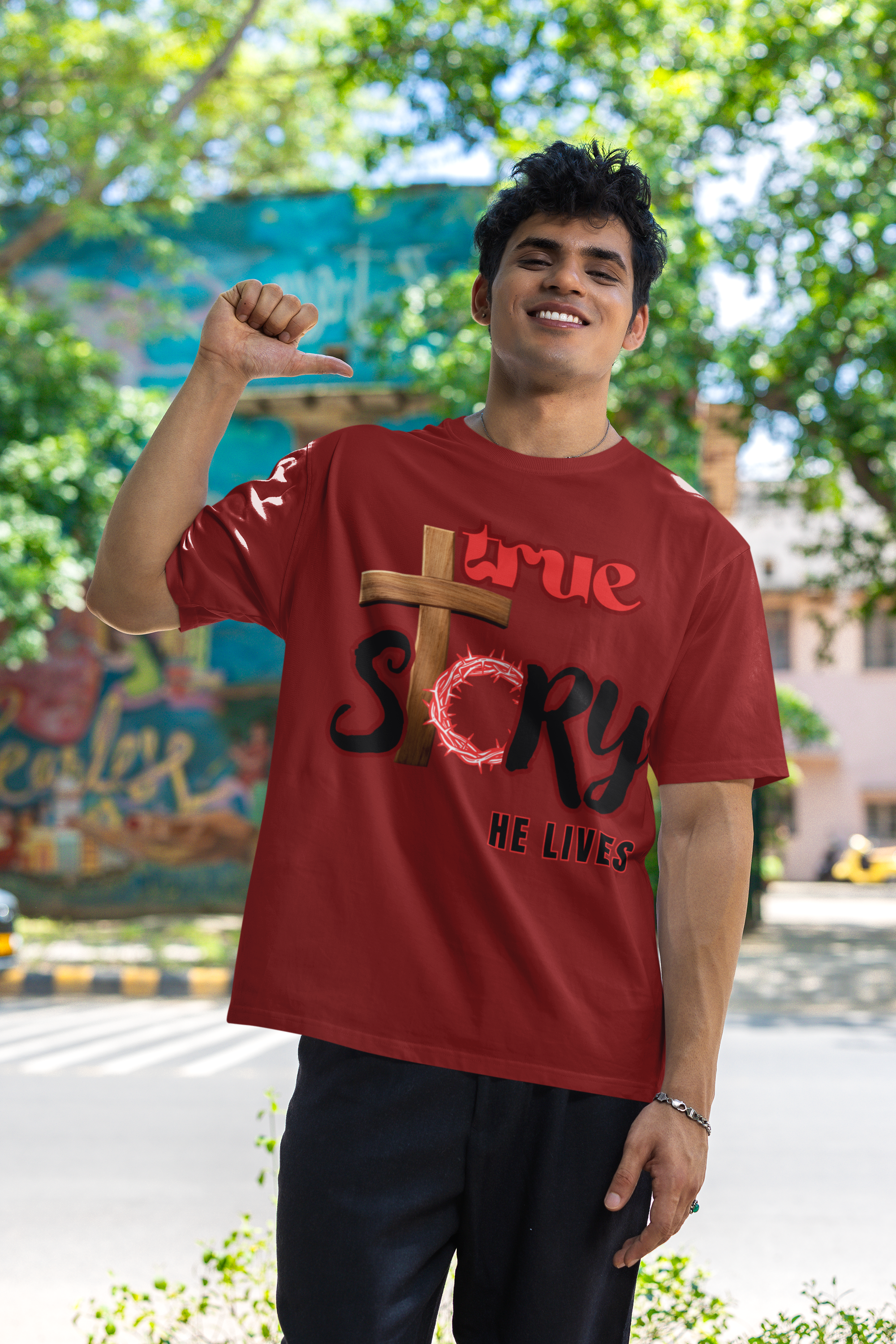 True Story - Unisex Oversized Classic T-Shirt