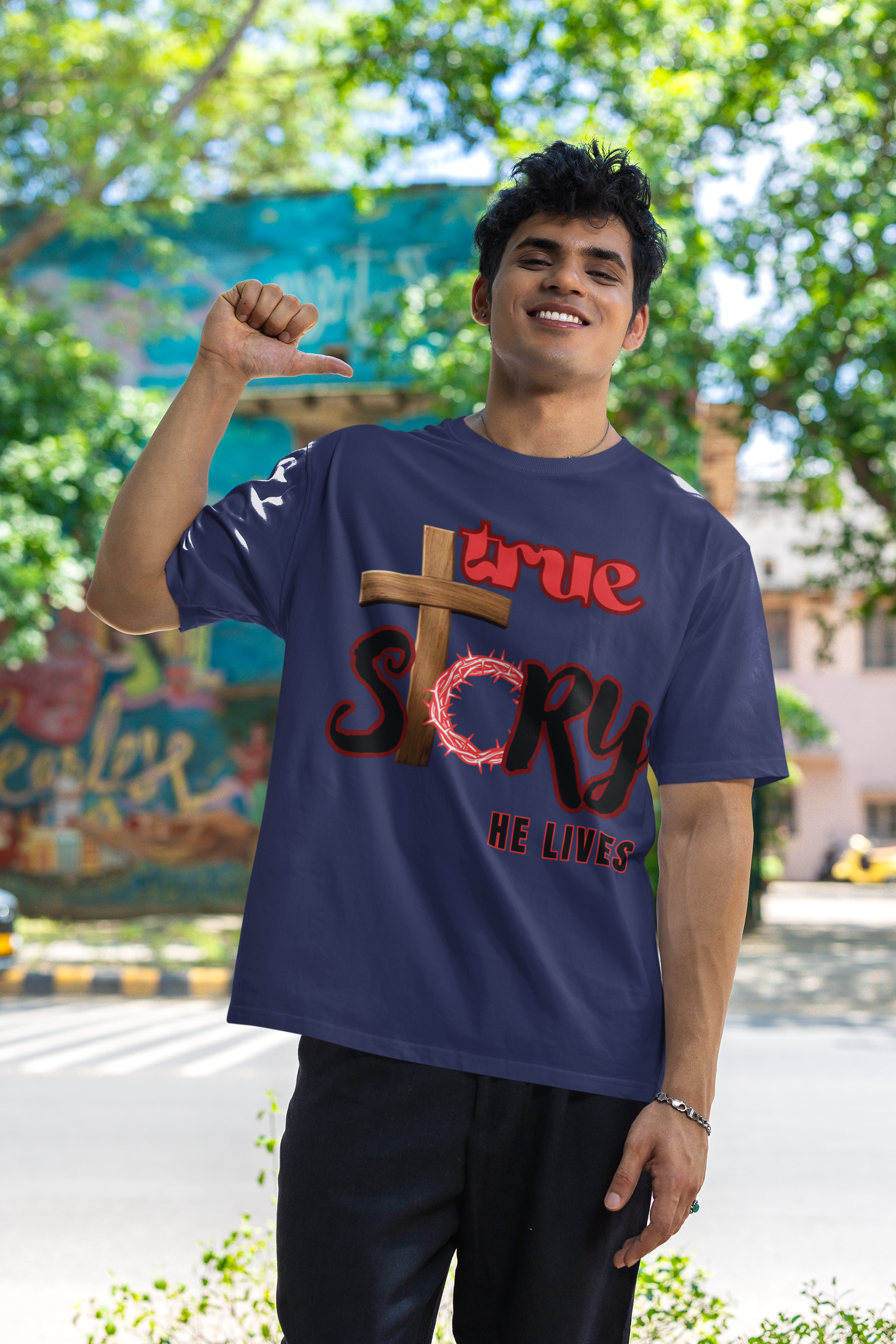 True Story - Unisex Oversized Classic T-Shirt