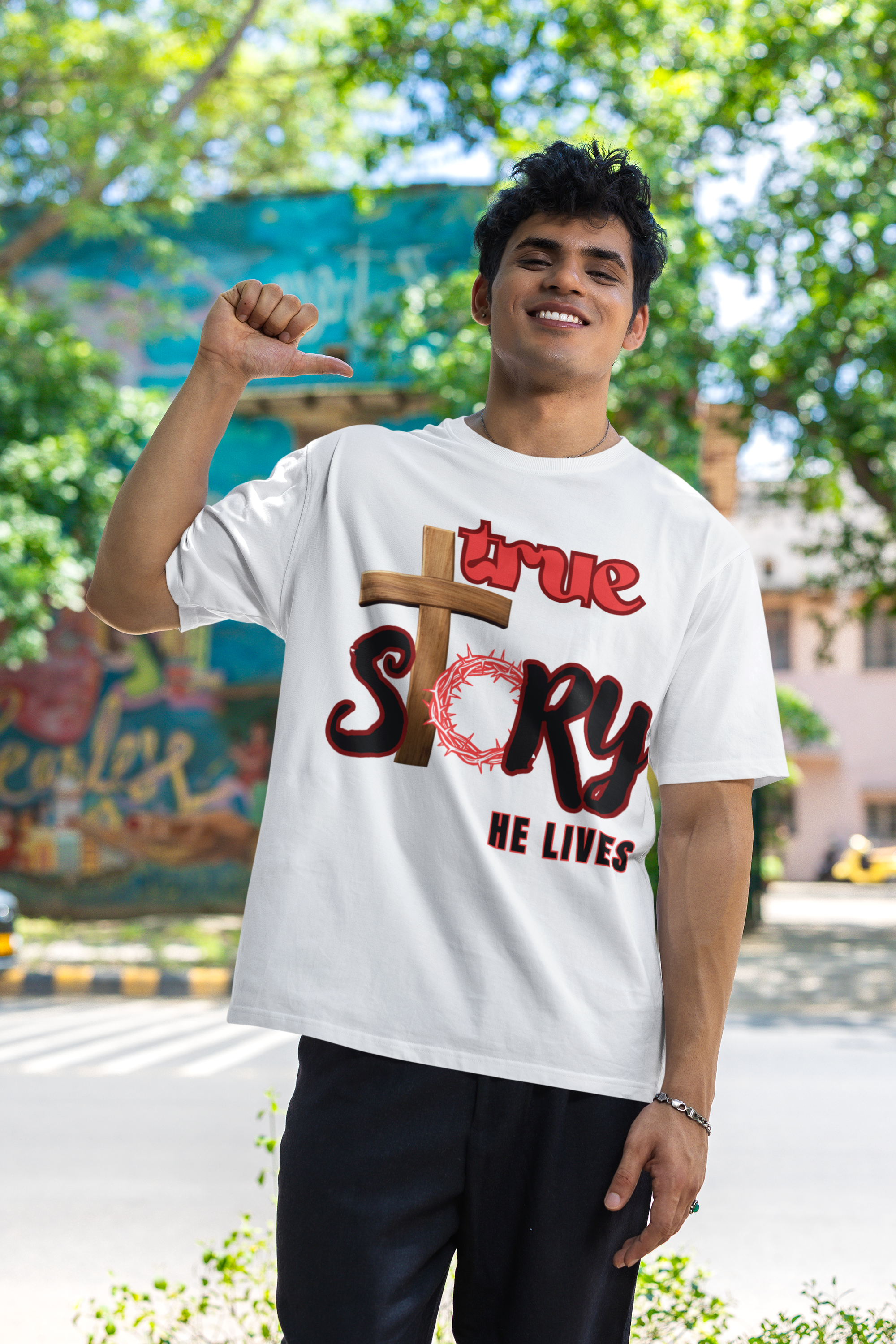 True Story - Unisex Oversized Classic T-Shirt