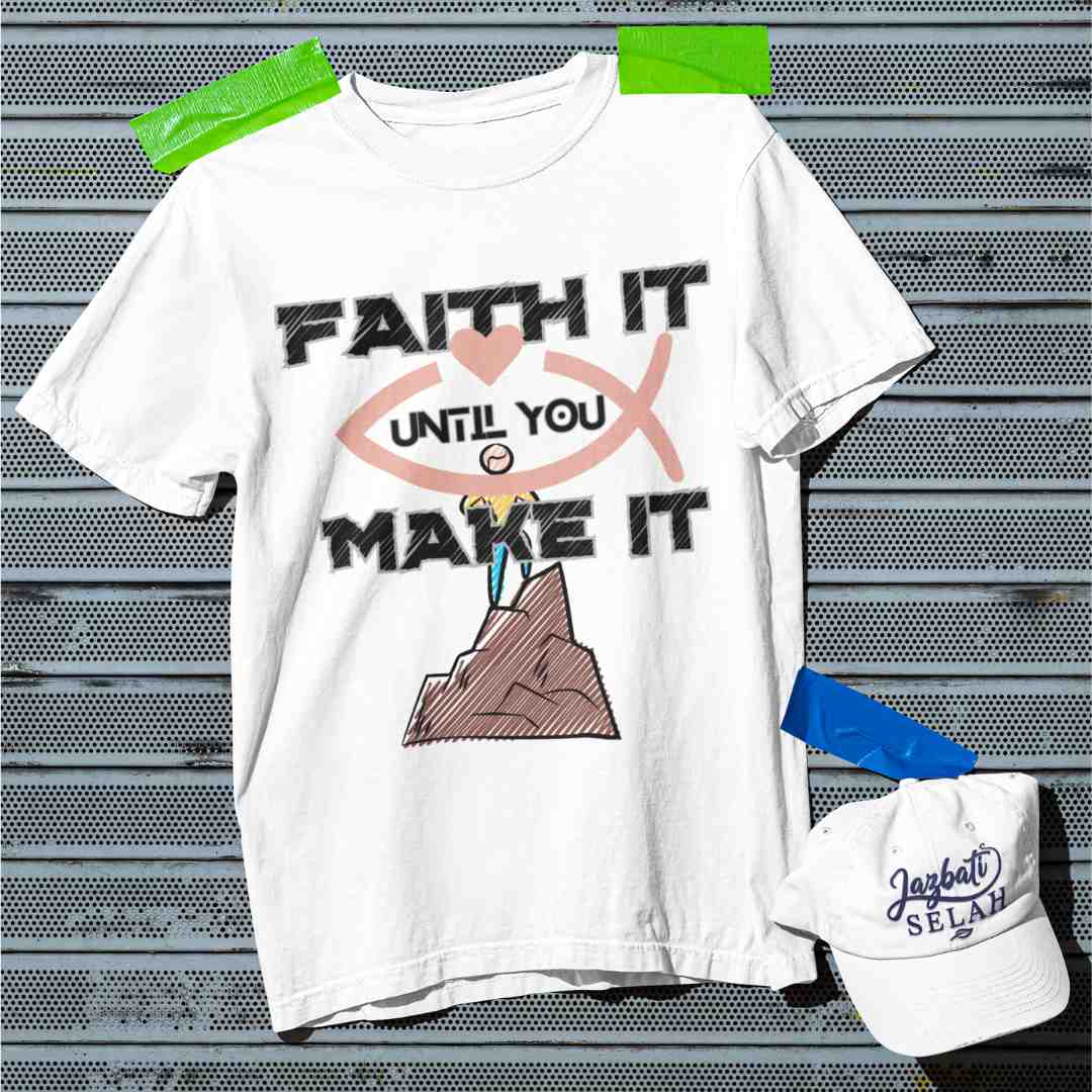 Faith It Until You Make It - Unisex Oversized Classic T-Shirt