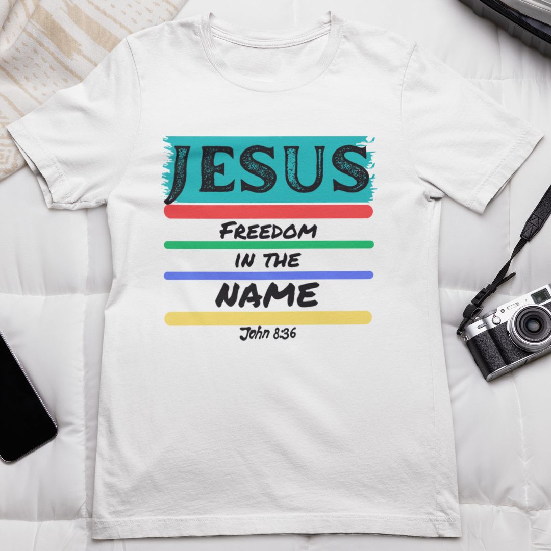 Jesus (Freedom in the Name) - Unisex Supima T-Shirt