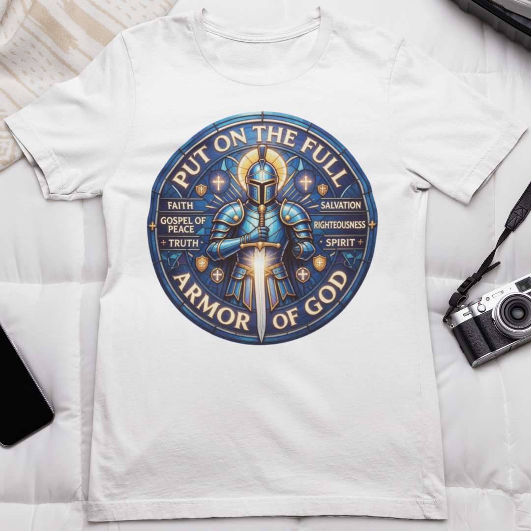 Put on the Full Armor of God - D2 - Unisex Supima T-Shirt