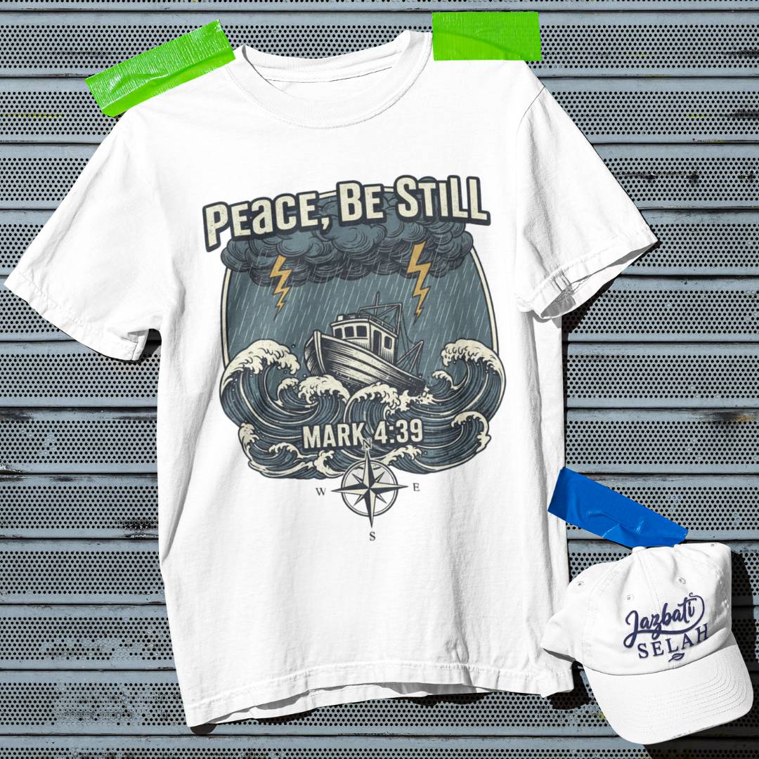 Peace Be Still - D2 - Unisex Oversized Classic T-Shirt