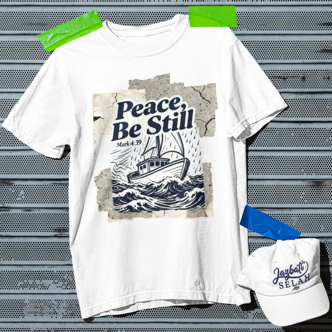 Peace Be Still - D1 - Unisex Oversized Classic T-Shirt