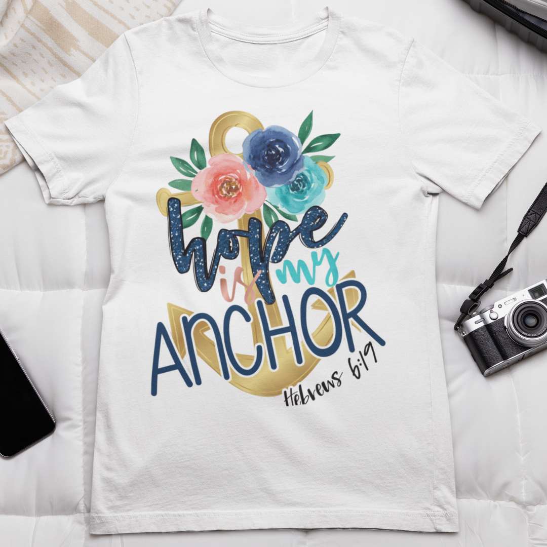 Hope is My Anchor - Unisex Supima T-Shirt