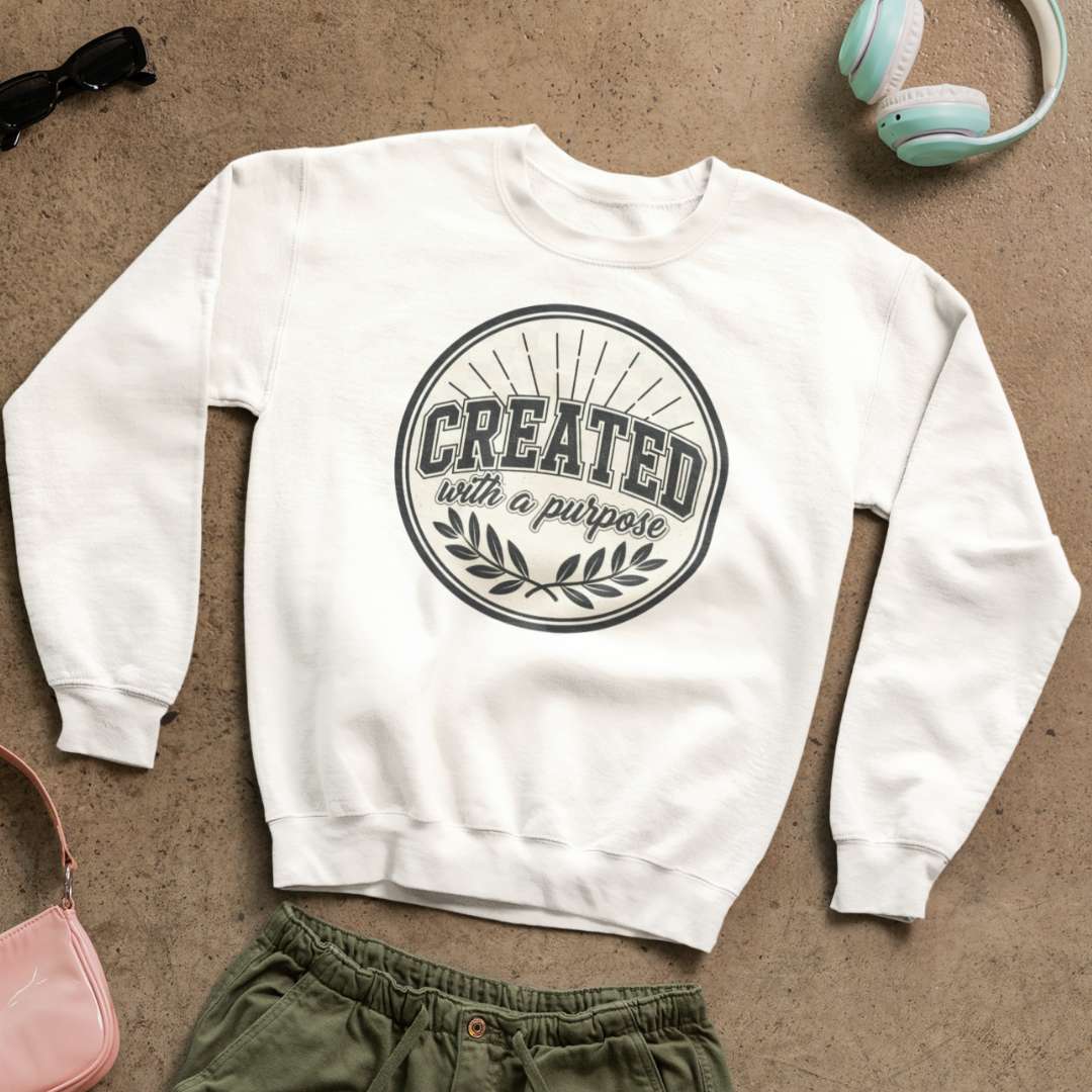 Created With a Purpose - Unisex Sweatshirt