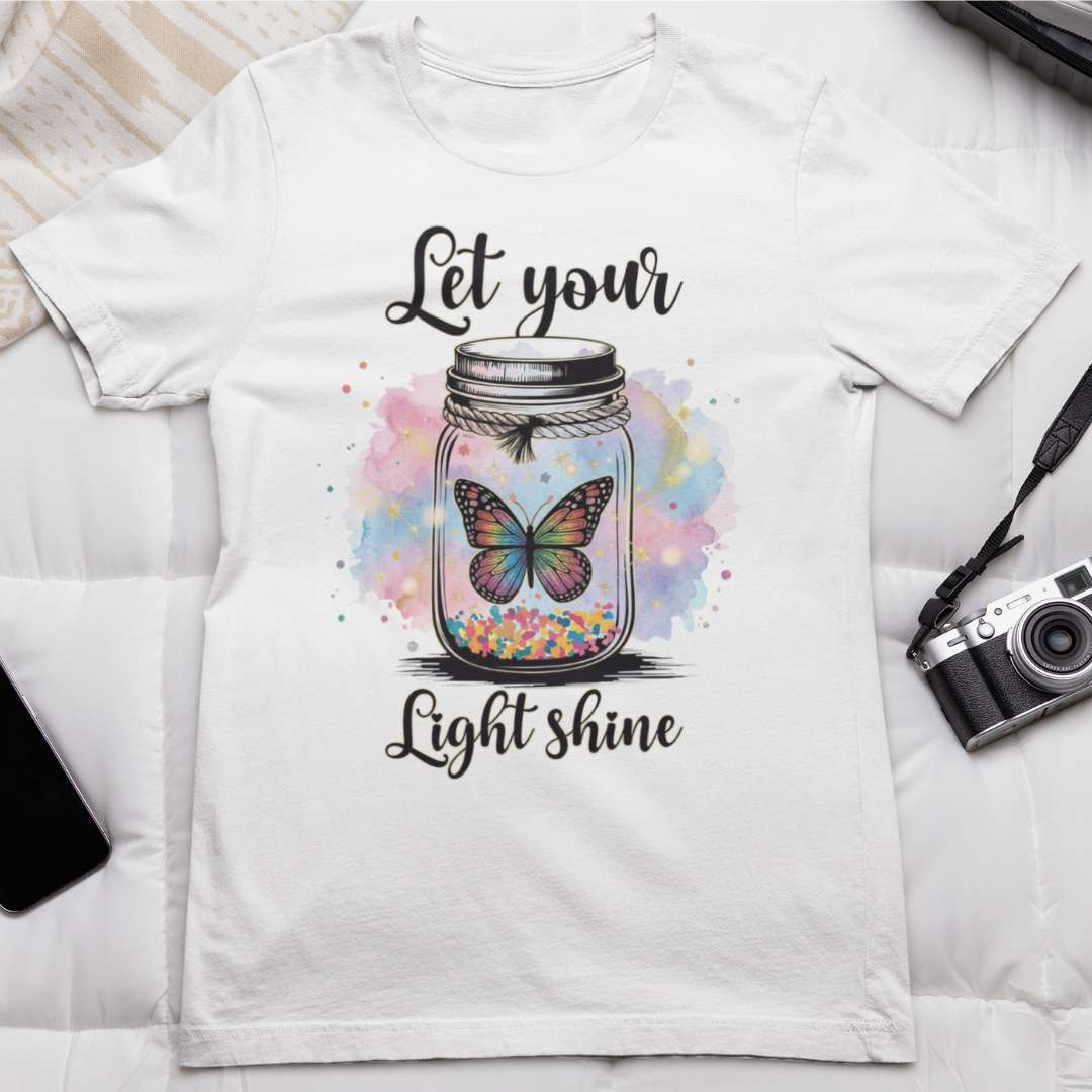 Let Your Light Shine - Unisex Supima T-Shirt