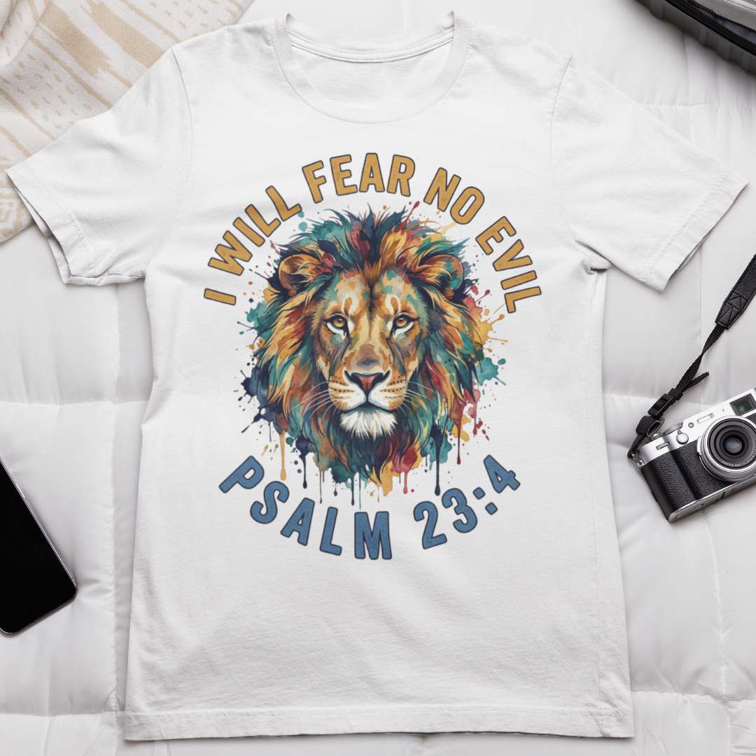 I Will Fear No Evil - Unisex Supima T-Shirt