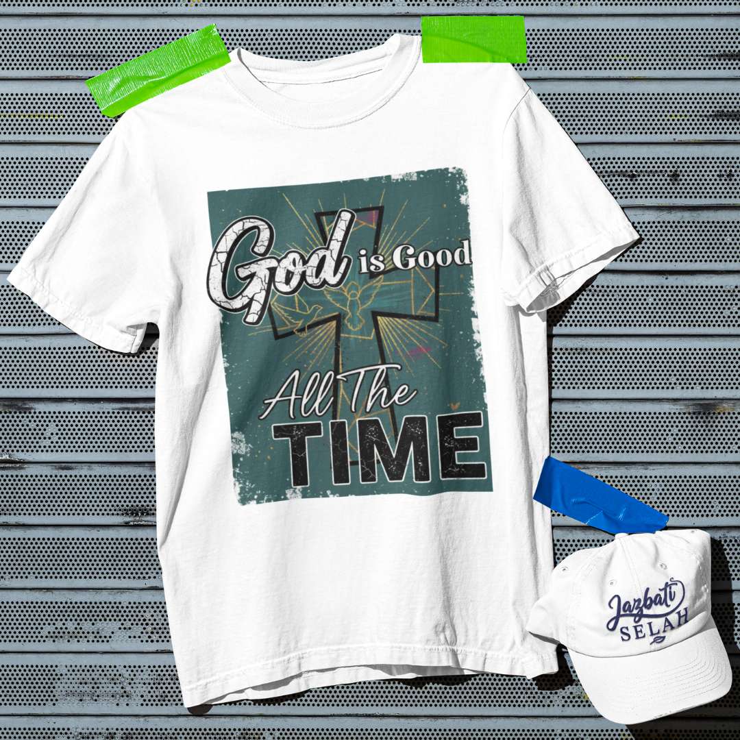 God is Good All the Time - D2 - Unisex Oversized Classic T-Shirt