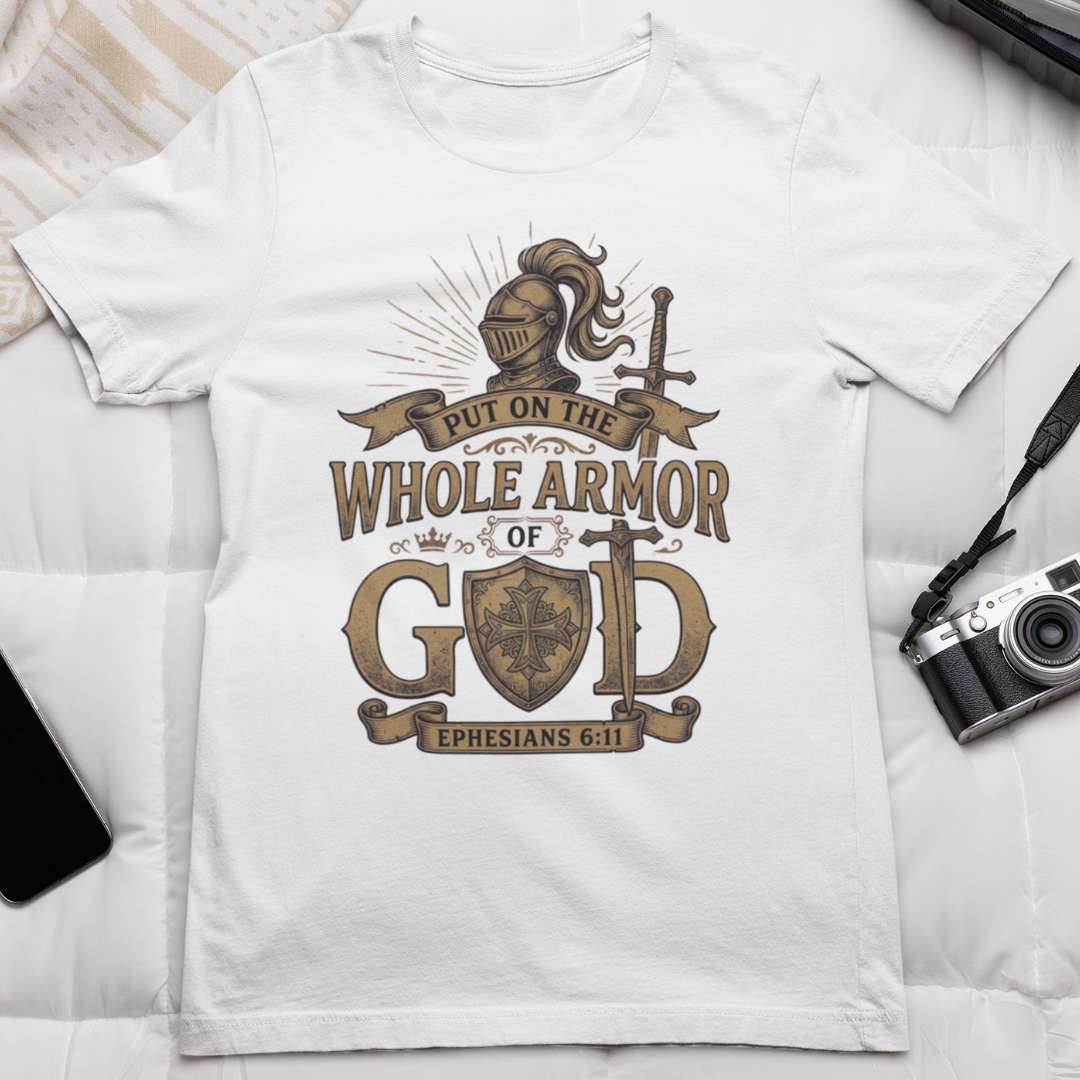 Put On the Whole Armor - Unisex Supima T-Shirt