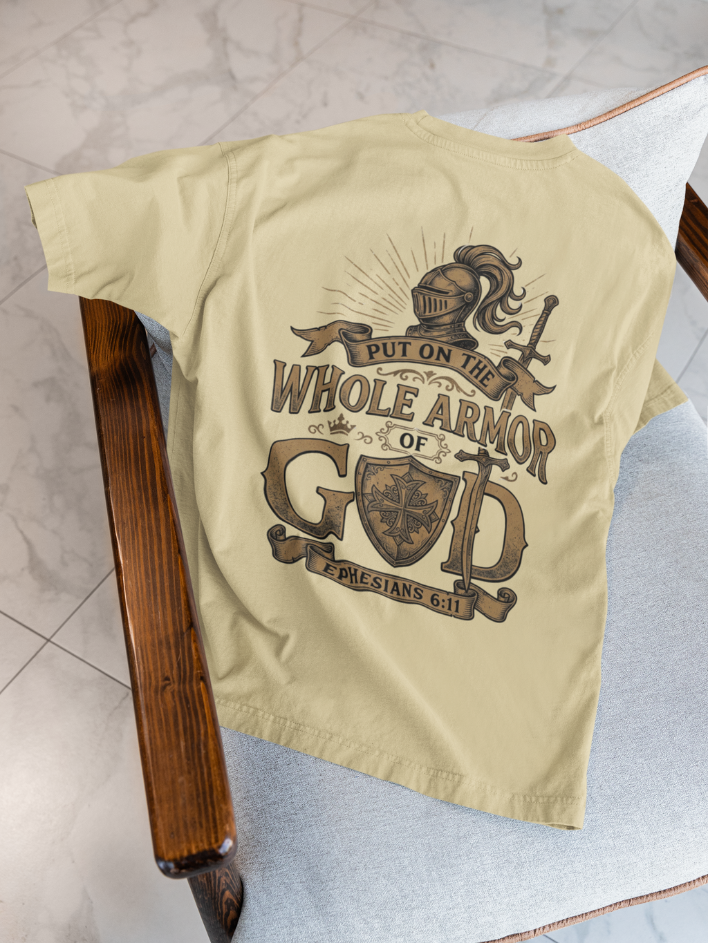 Put On the Whole Armor - Unisex Supima T-Shirt