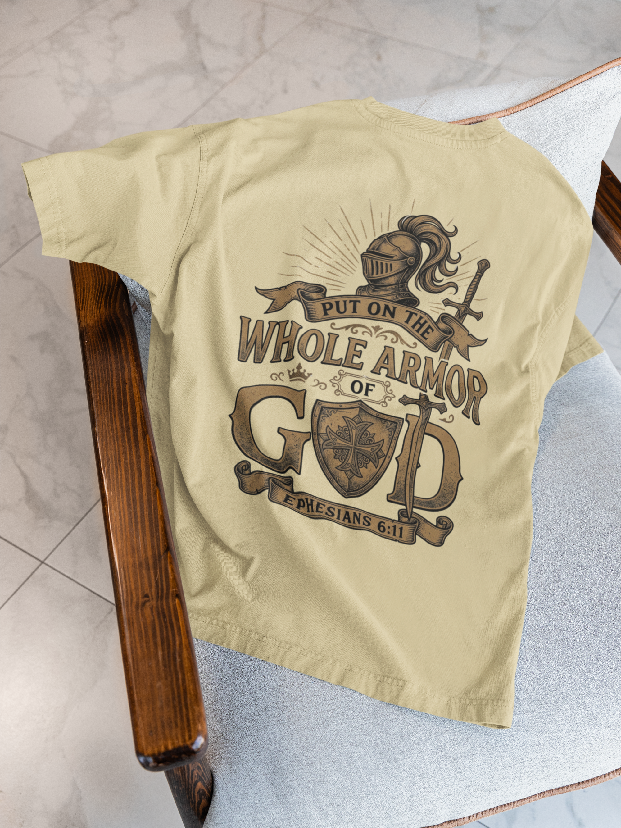 Put On the Whole Armor - Unisex Supima T-Shirt