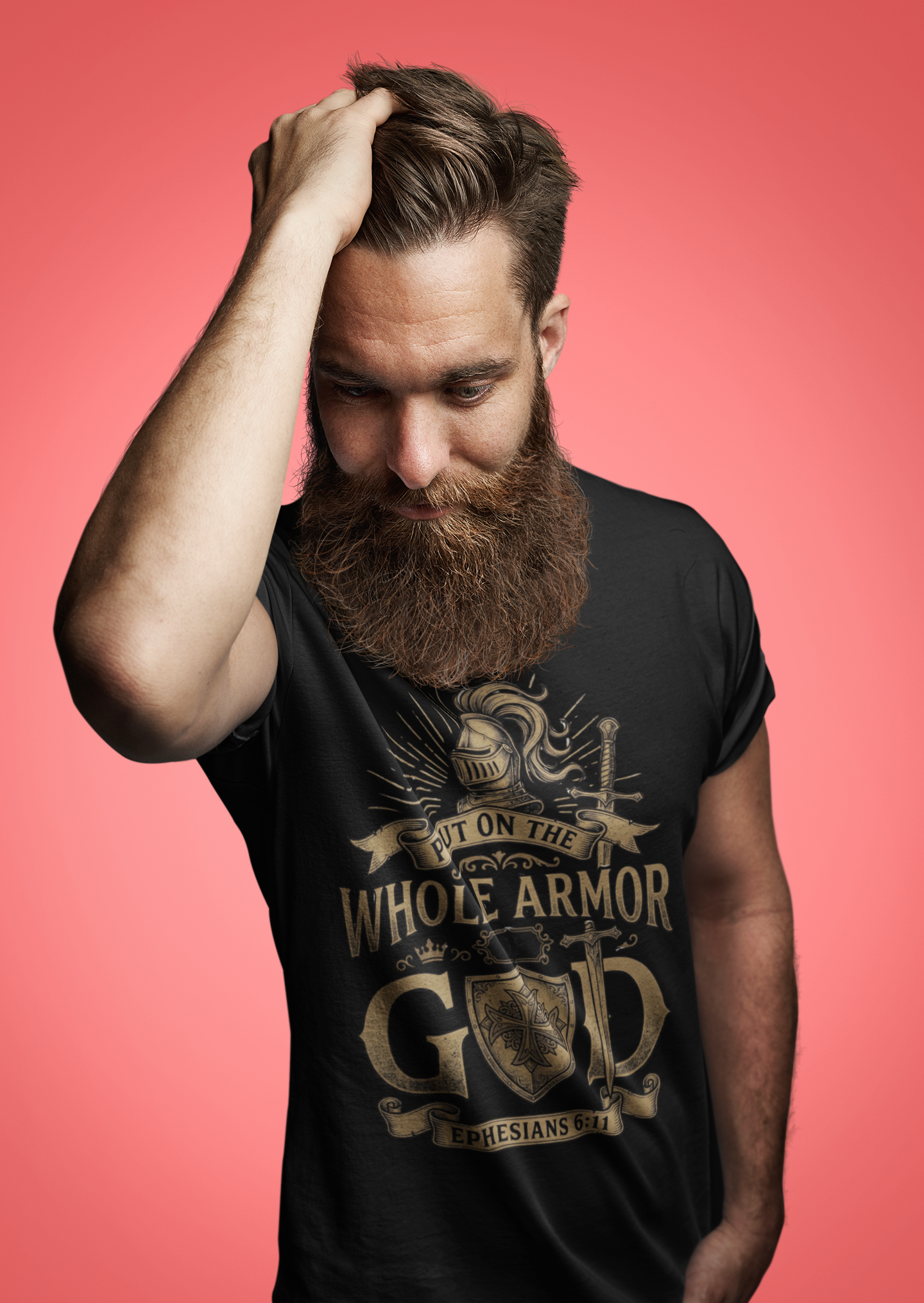 Put On the Whole Armor - Unisex Supima T-Shirt