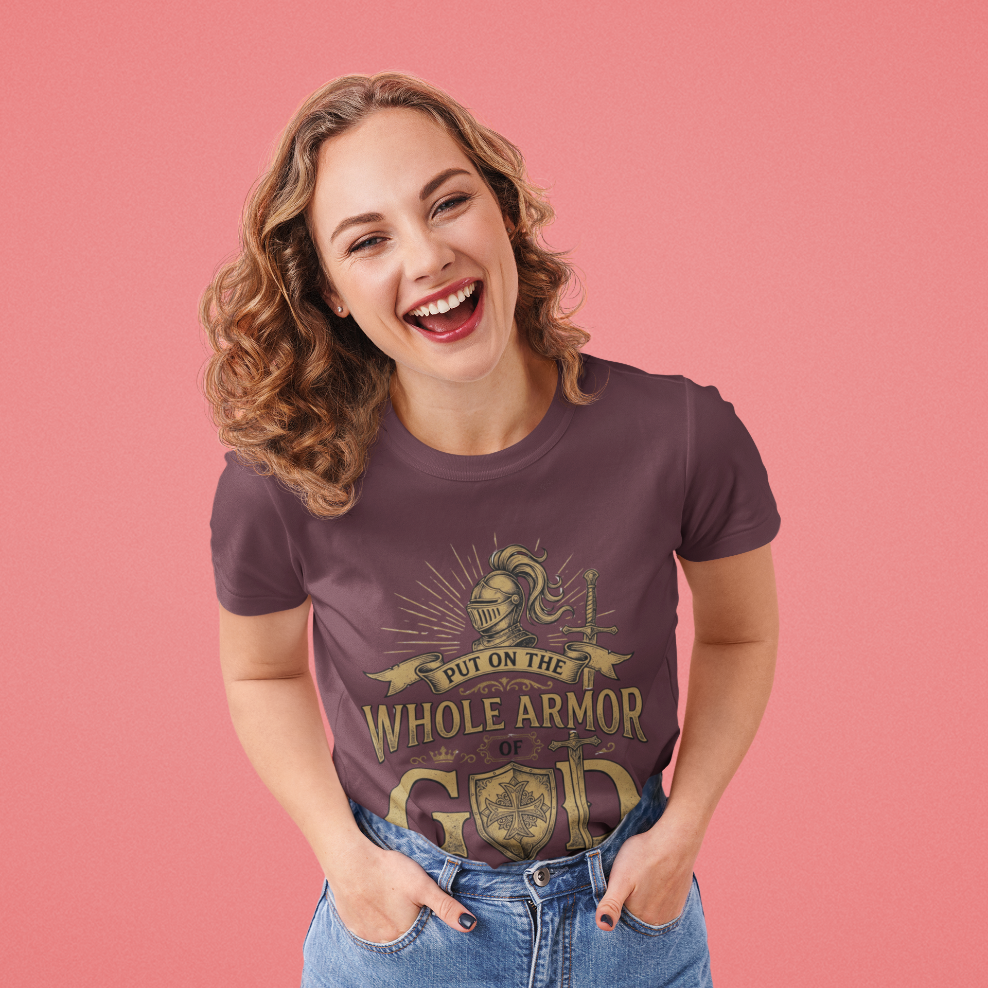 Put On the Whole Armor - Unisex Supima T-Shirt