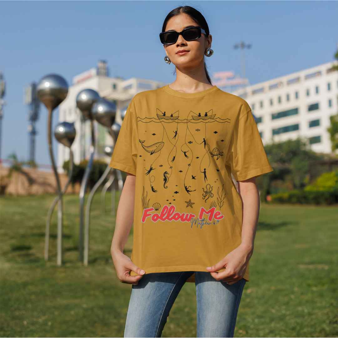 Follow Me - Unisex Oversized Classic T-Shirt